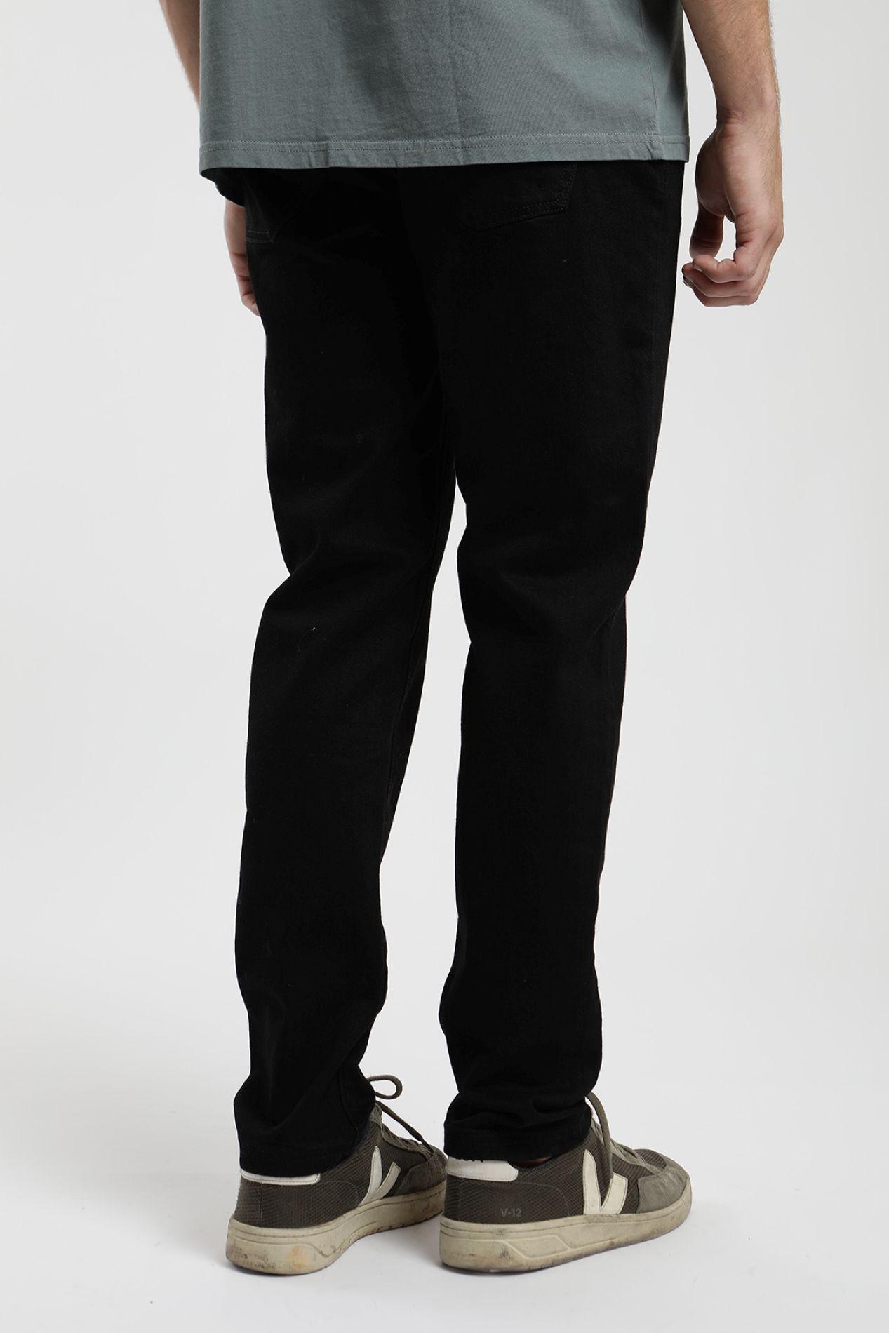 Jeans hombre negro -3