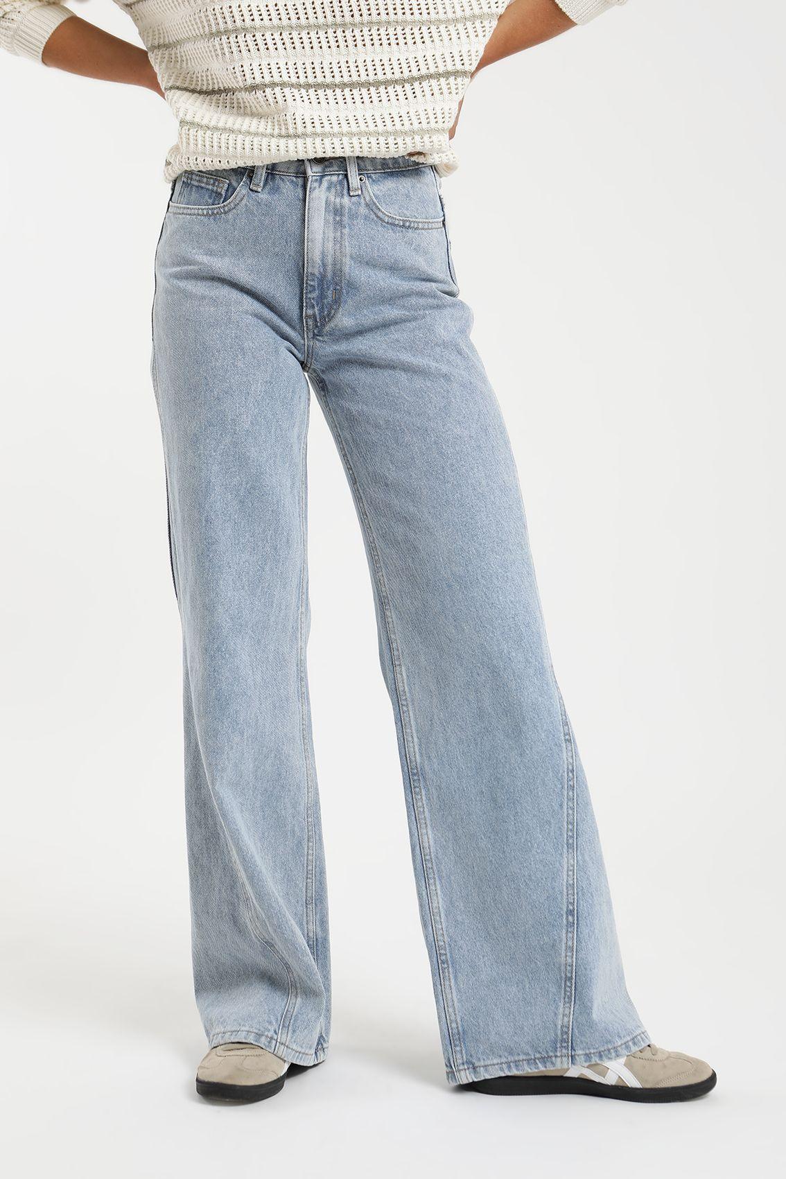 Pantalon mujer jeans cala Froens-3