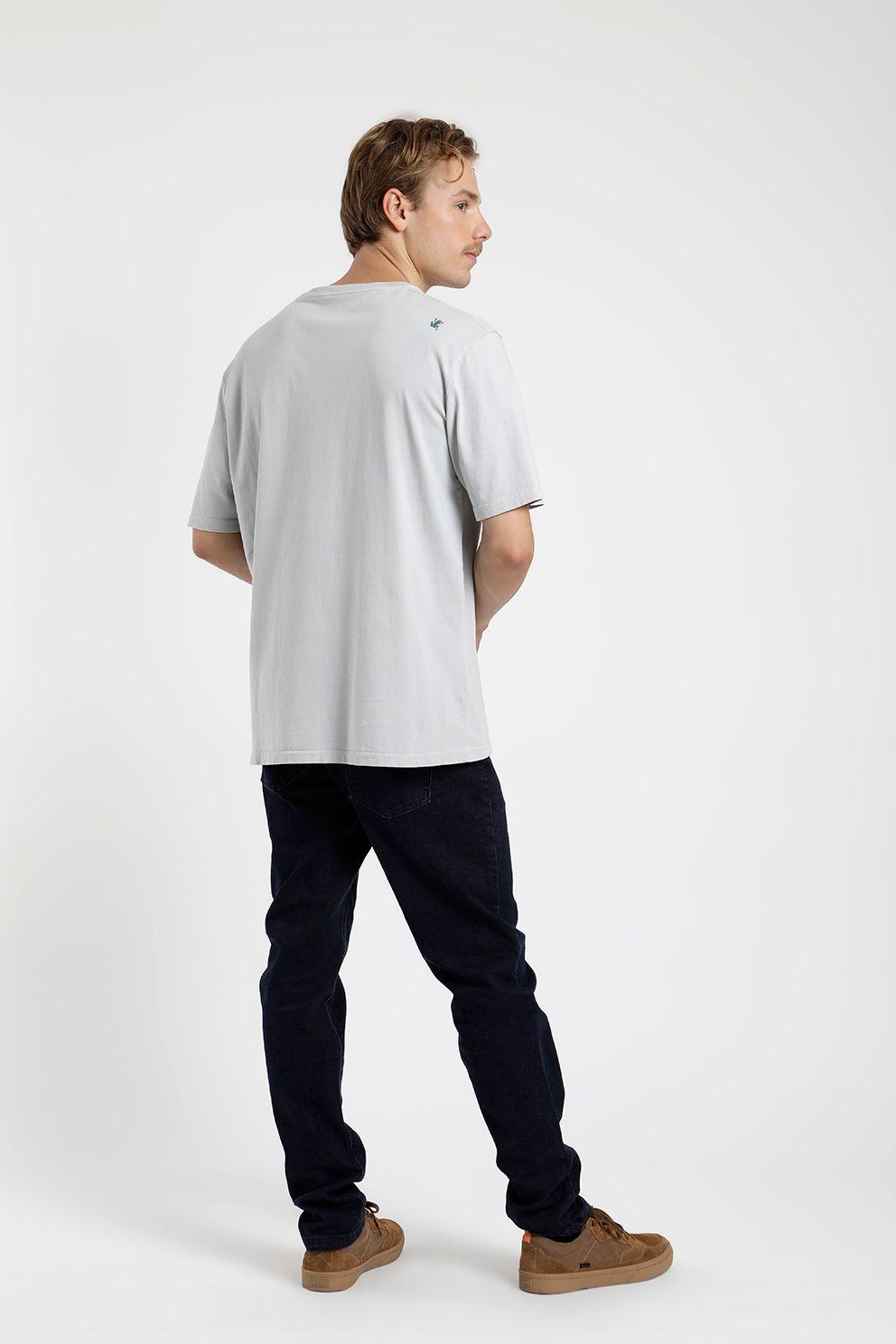 Polera manga corta hombre Oversize -2