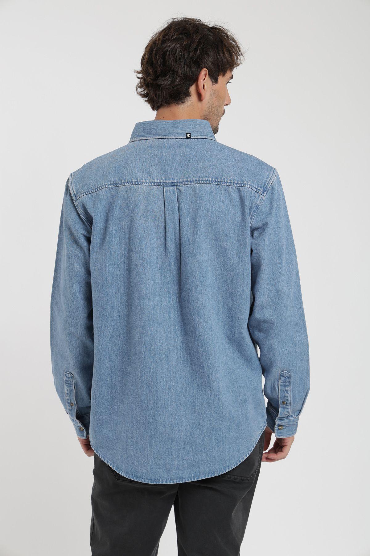 Camisa manga larga Denim  Froens-2