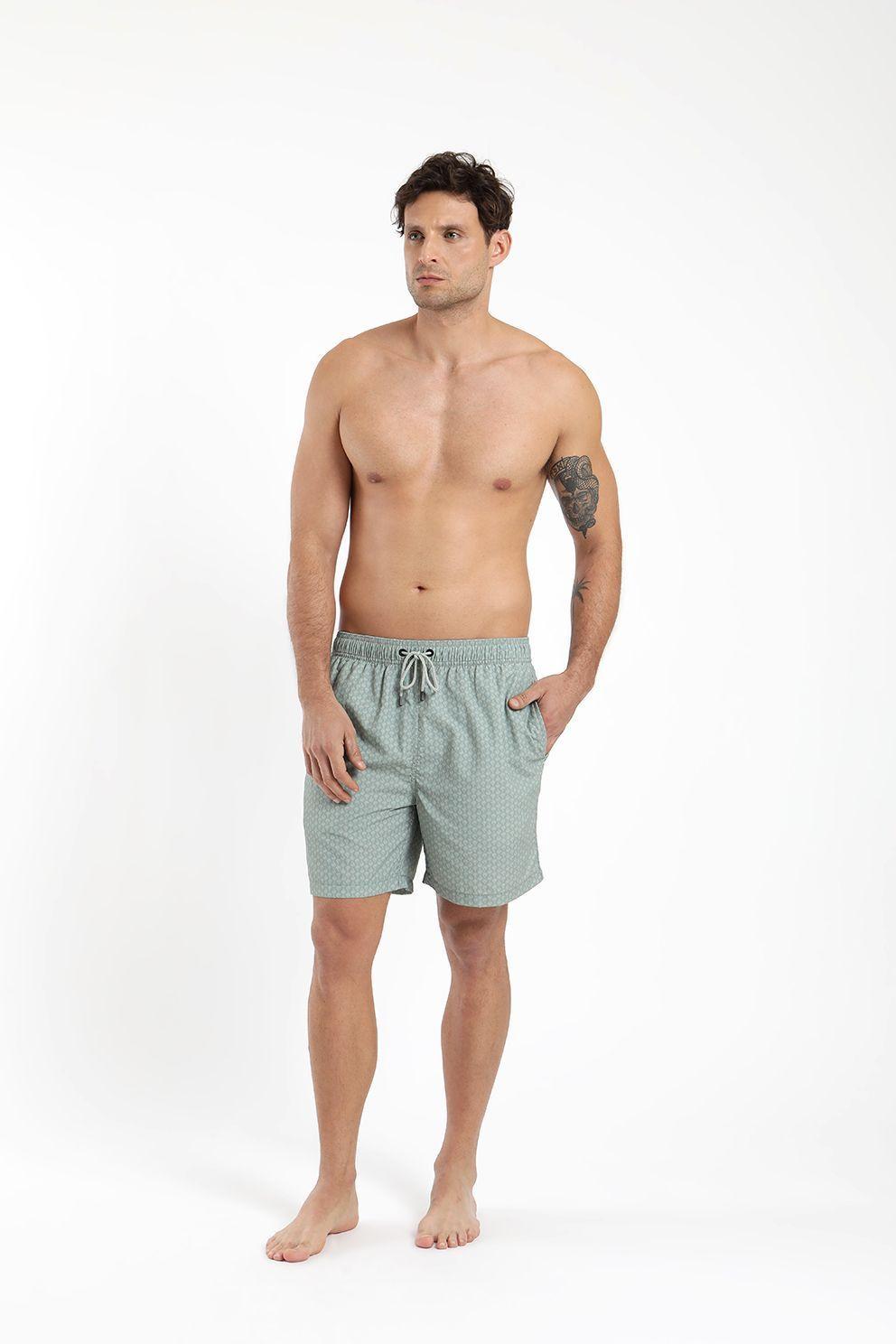 Traje de baño hombre classic palmeras Froens-4