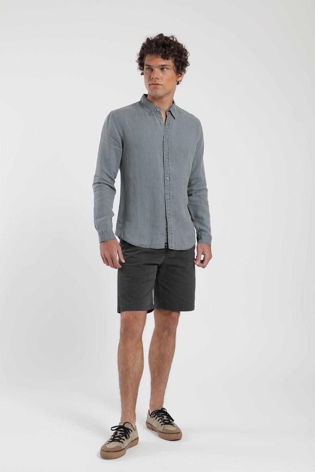 Short hombre Classic grafito Algodón orgánico Froens-3