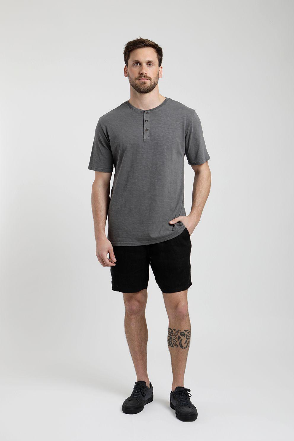 Polera manga corta hombre Mao -3