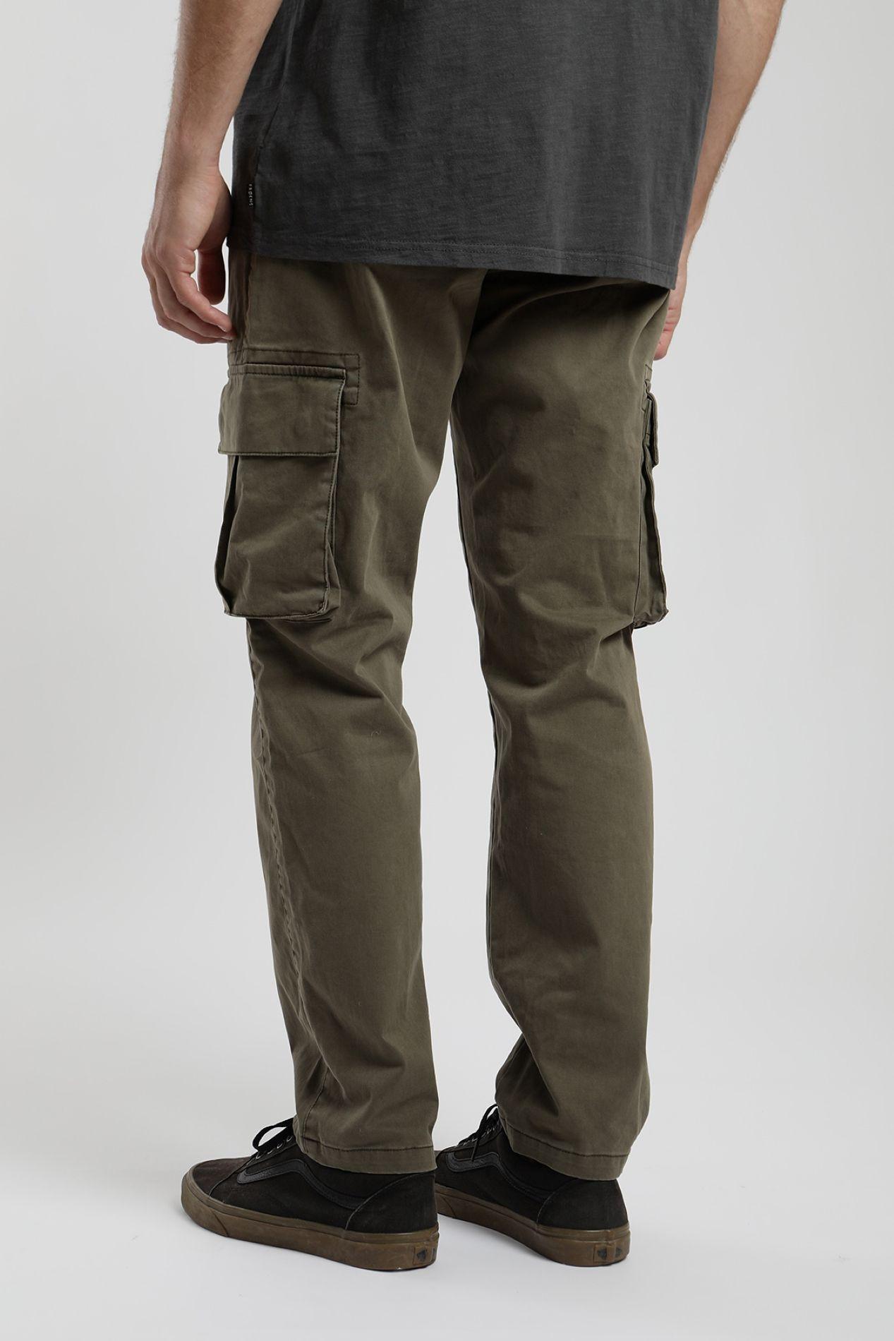Pantalón hombre Cargo verde -2