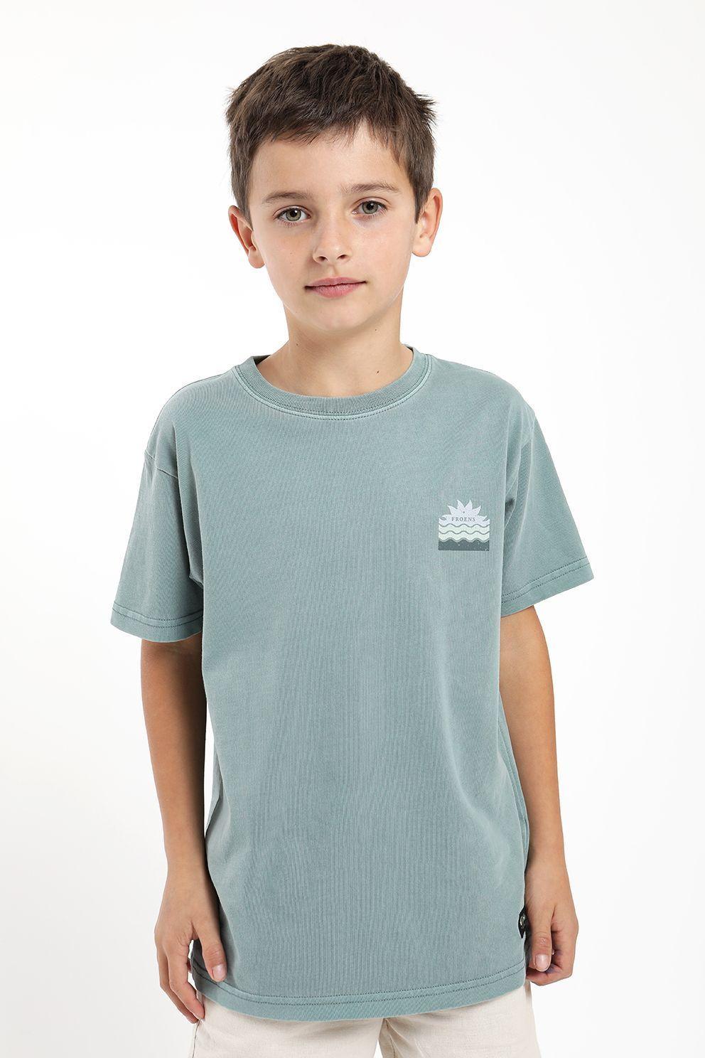 Polera kids manga corta sol Froens-2