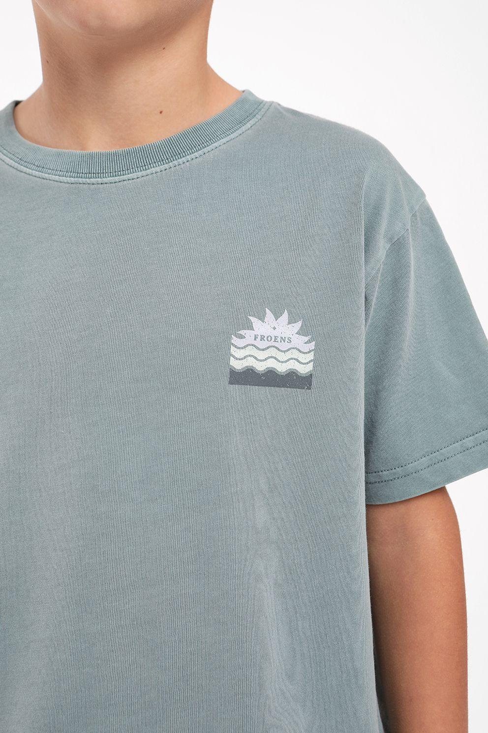 Polera kids manga corta sol Froens-3