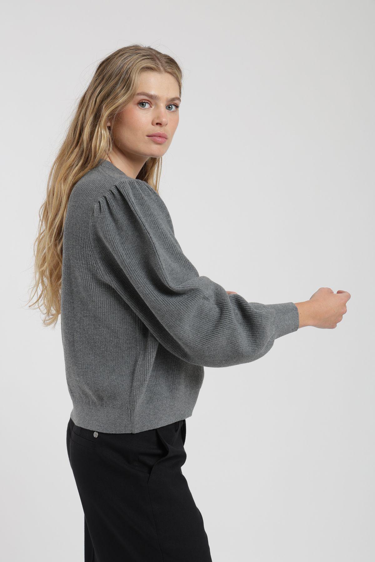 Chaleco mujer Ibisco gris Froens-2