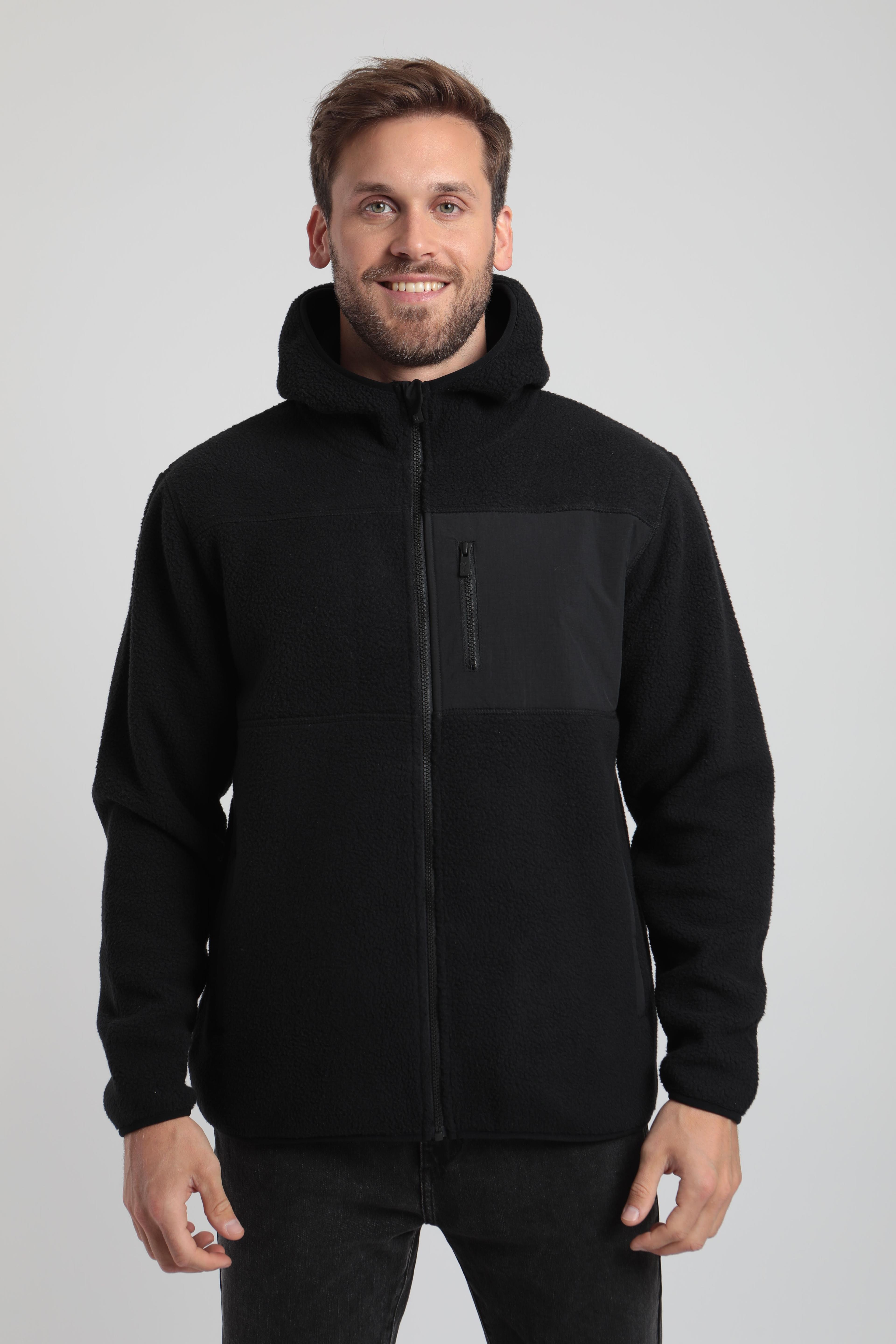Polar hombre Miscanti negro Poliéster reciclado -0