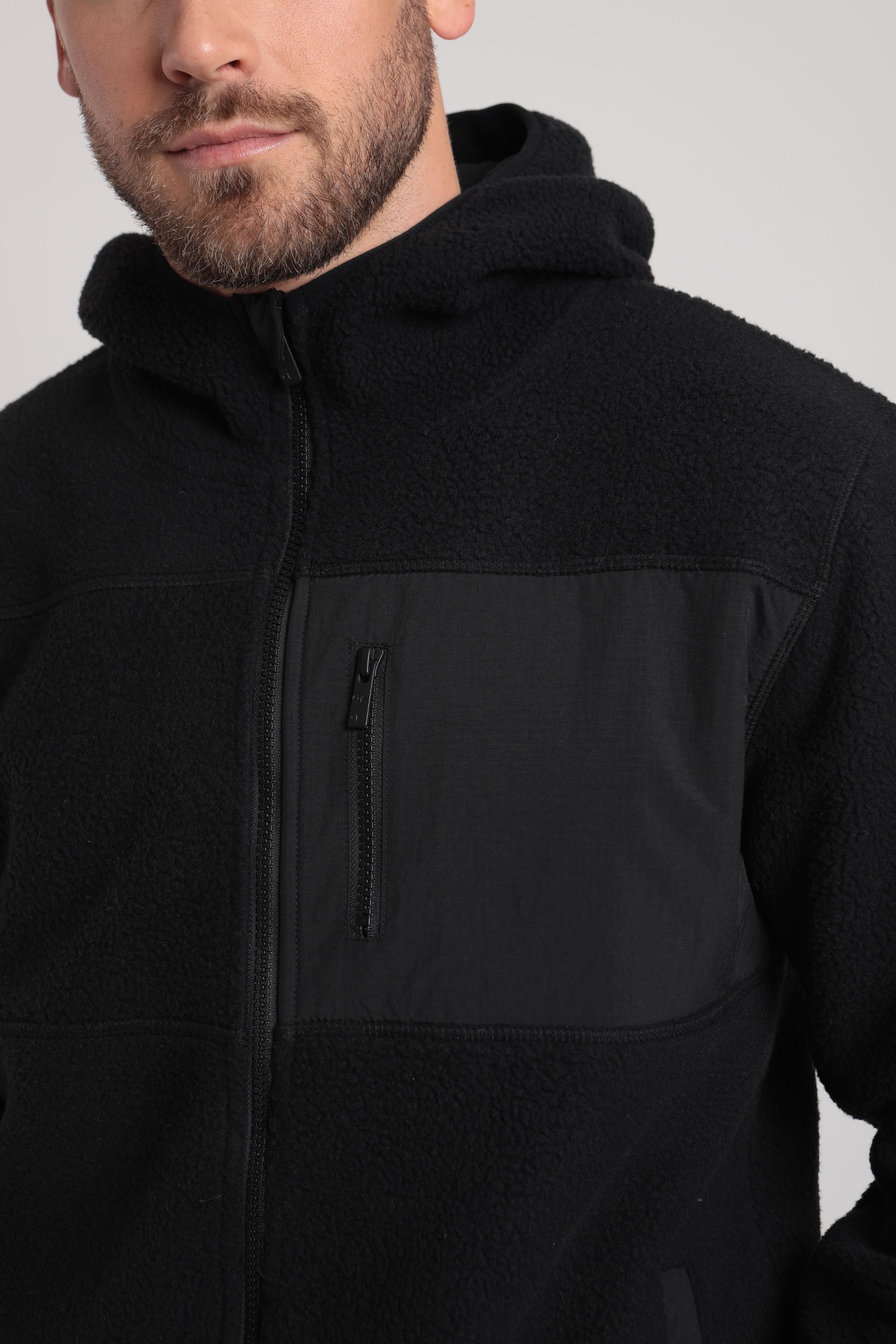 Polar hombre Miscanti negro Poliéster reciclado -1
