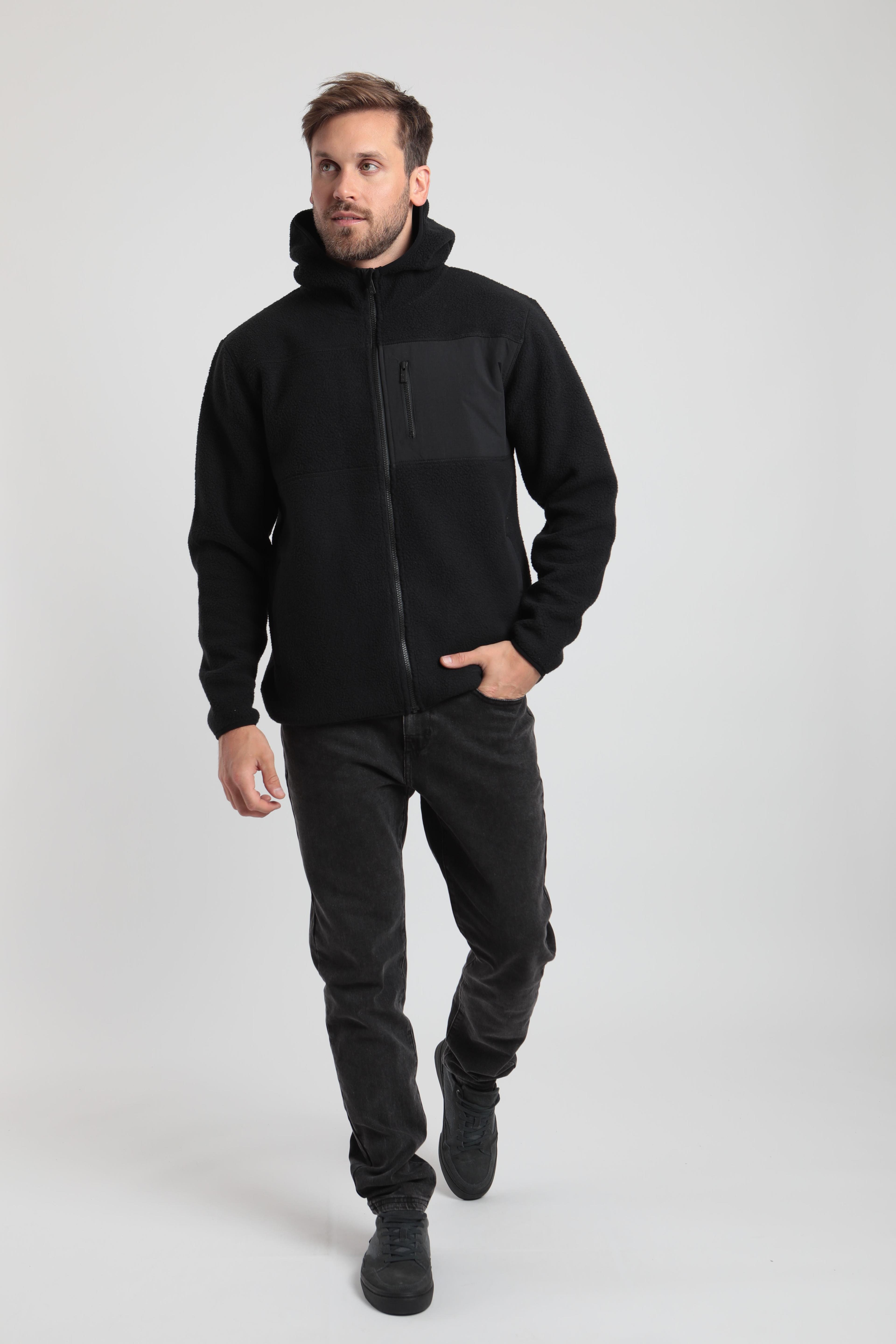 Polar hombre Miscanti negro Poliéster reciclado -3