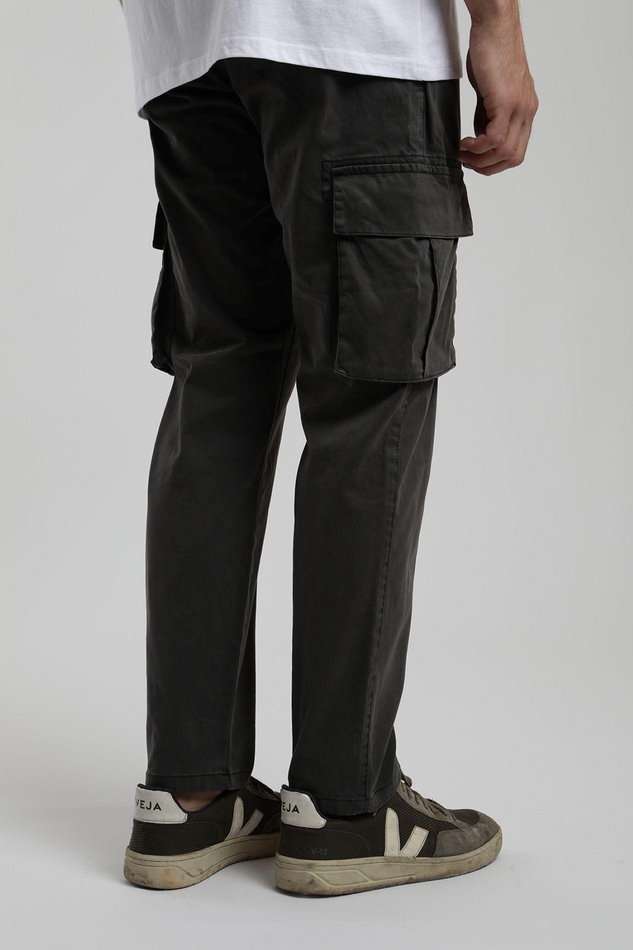 Pantalón hombre Cargo grafito -4