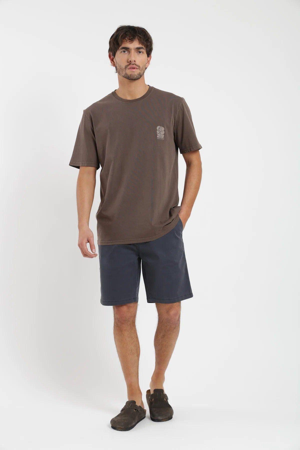 Polera manga corta hombre Garden-3
