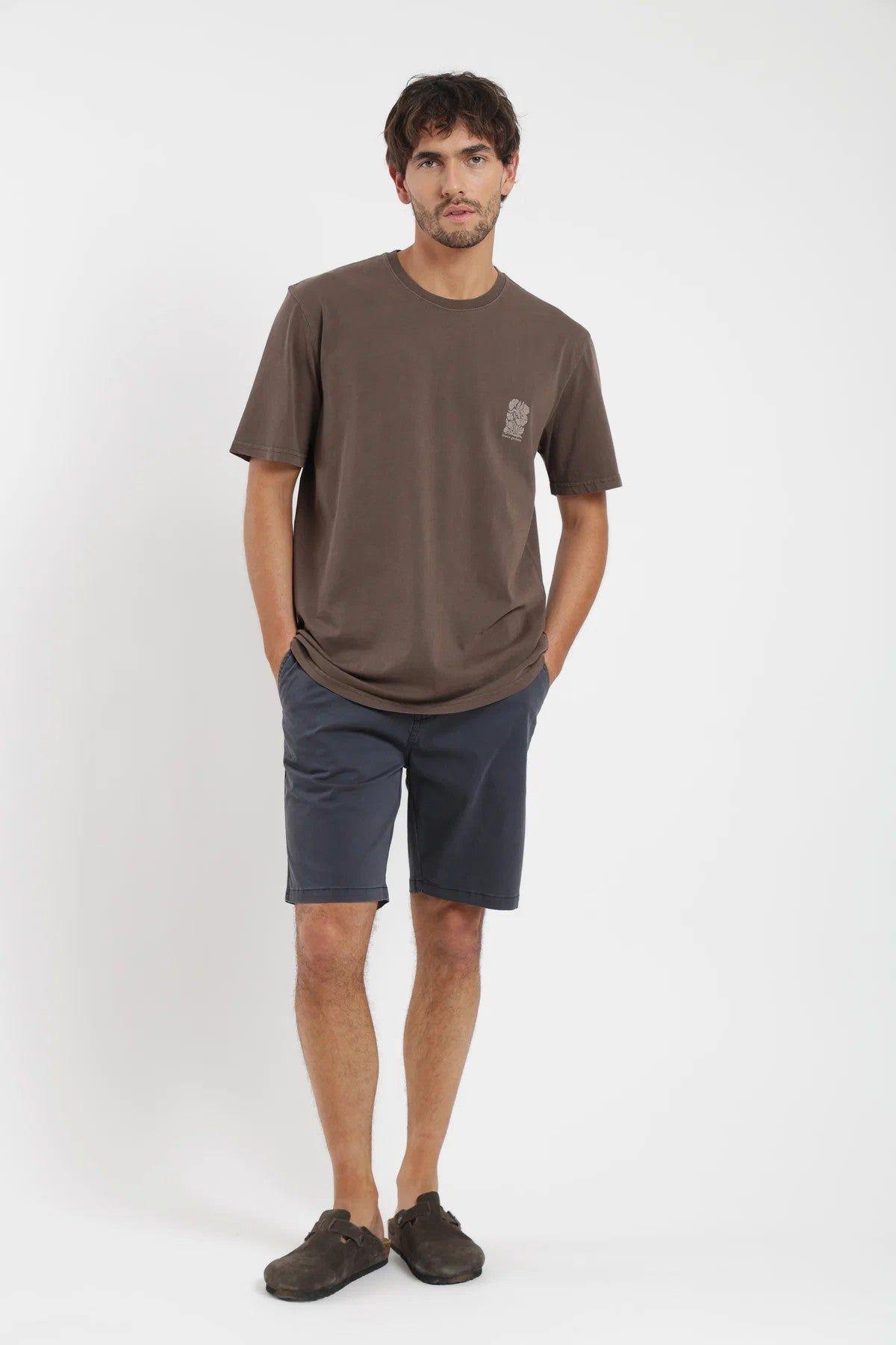 Polera manga corta hombre Garden-4