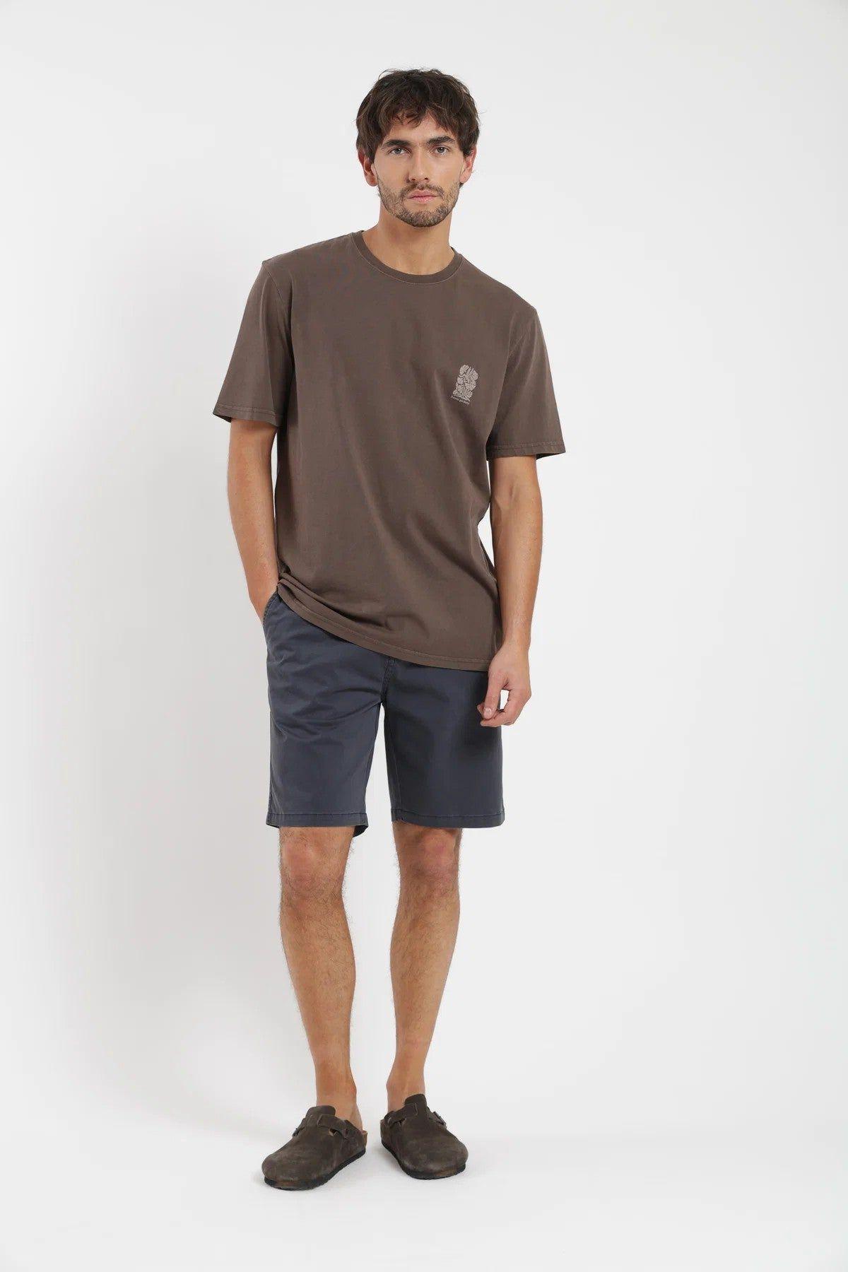 Polera manga corta hombre Garden-5