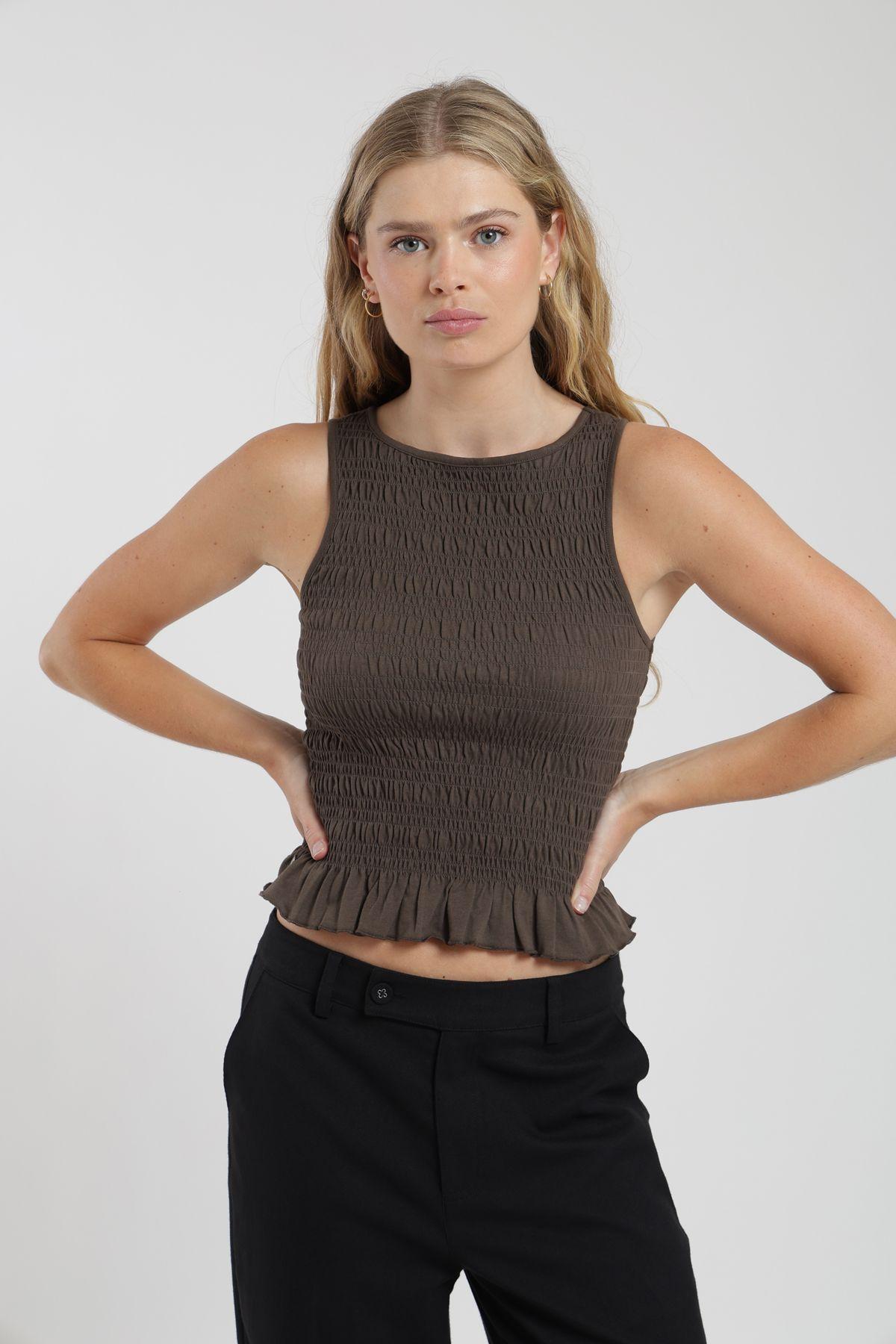Polera mujer manga corta Buzios Froens-0