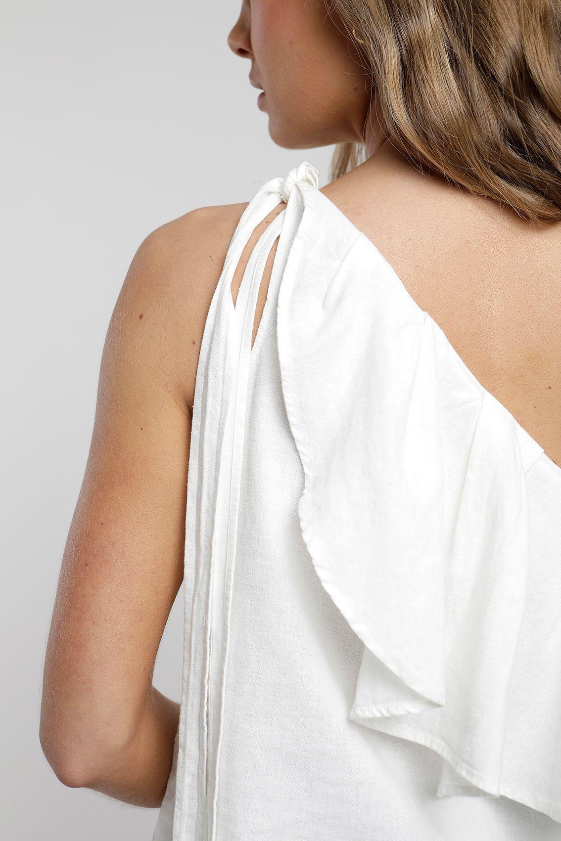 Blusa Mujer Salvia Blanco  -2