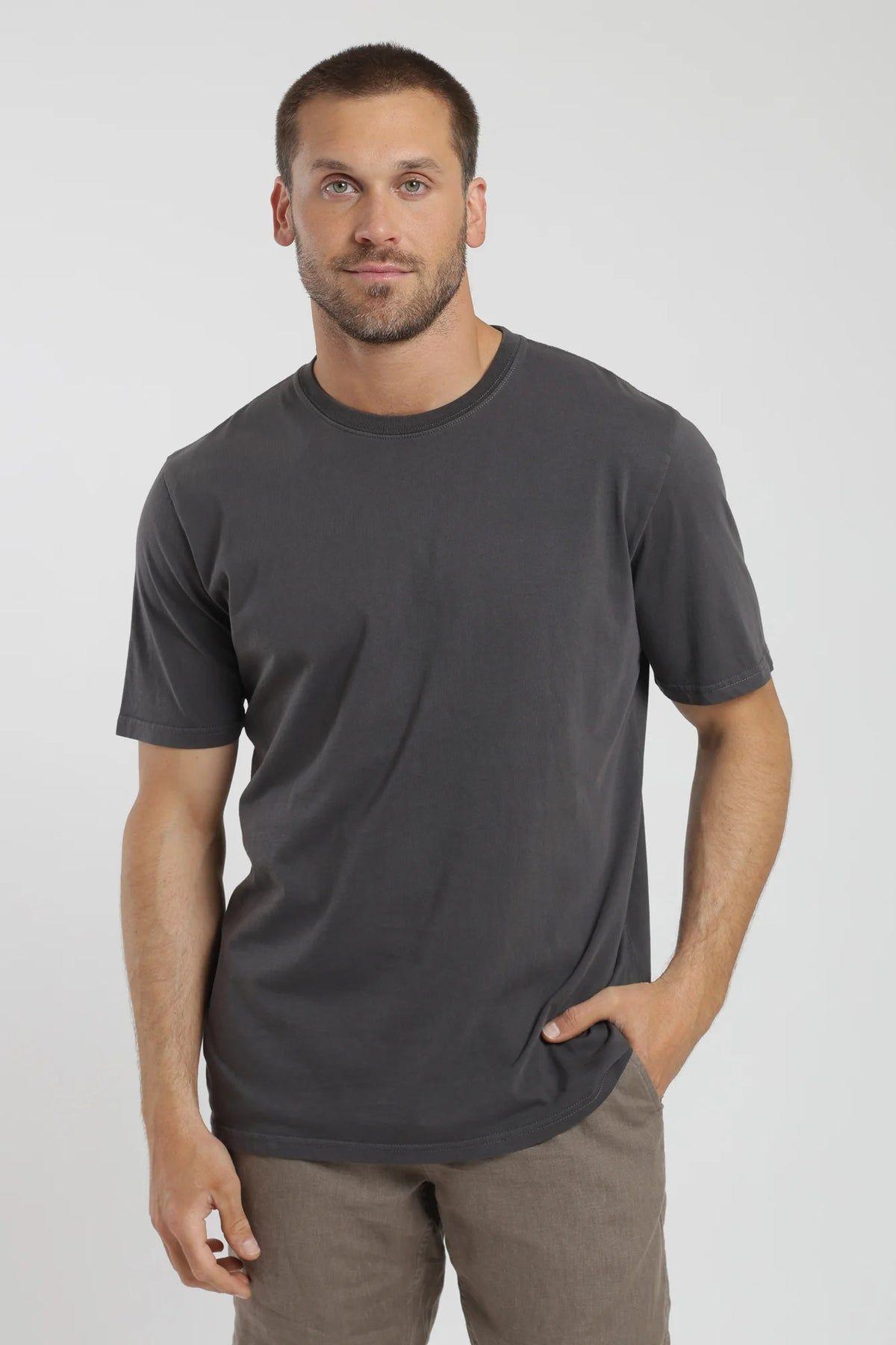 Polera manga corta hombre plain-0