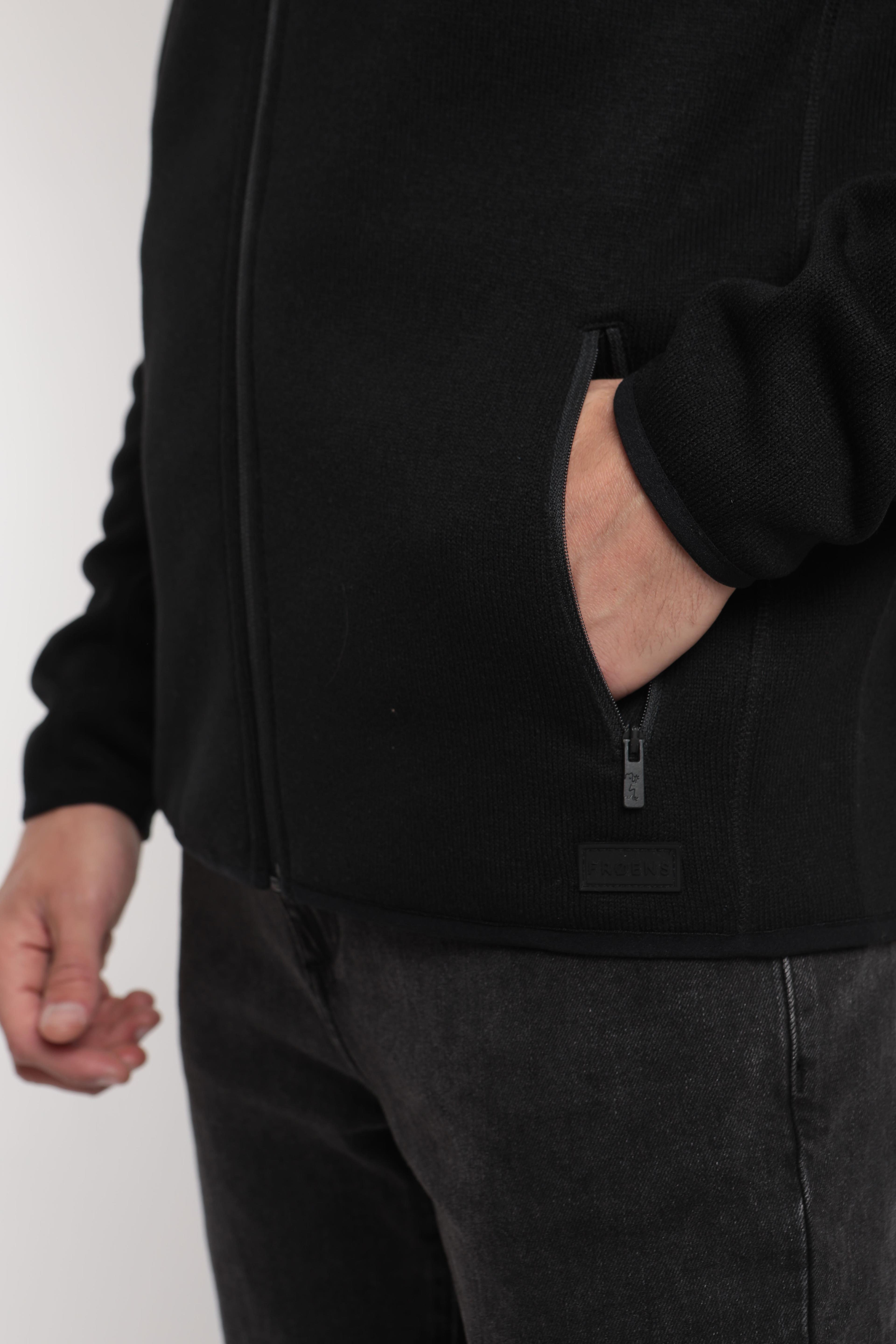 Polar hombre Arrayan negro Poliéster reciclado -2