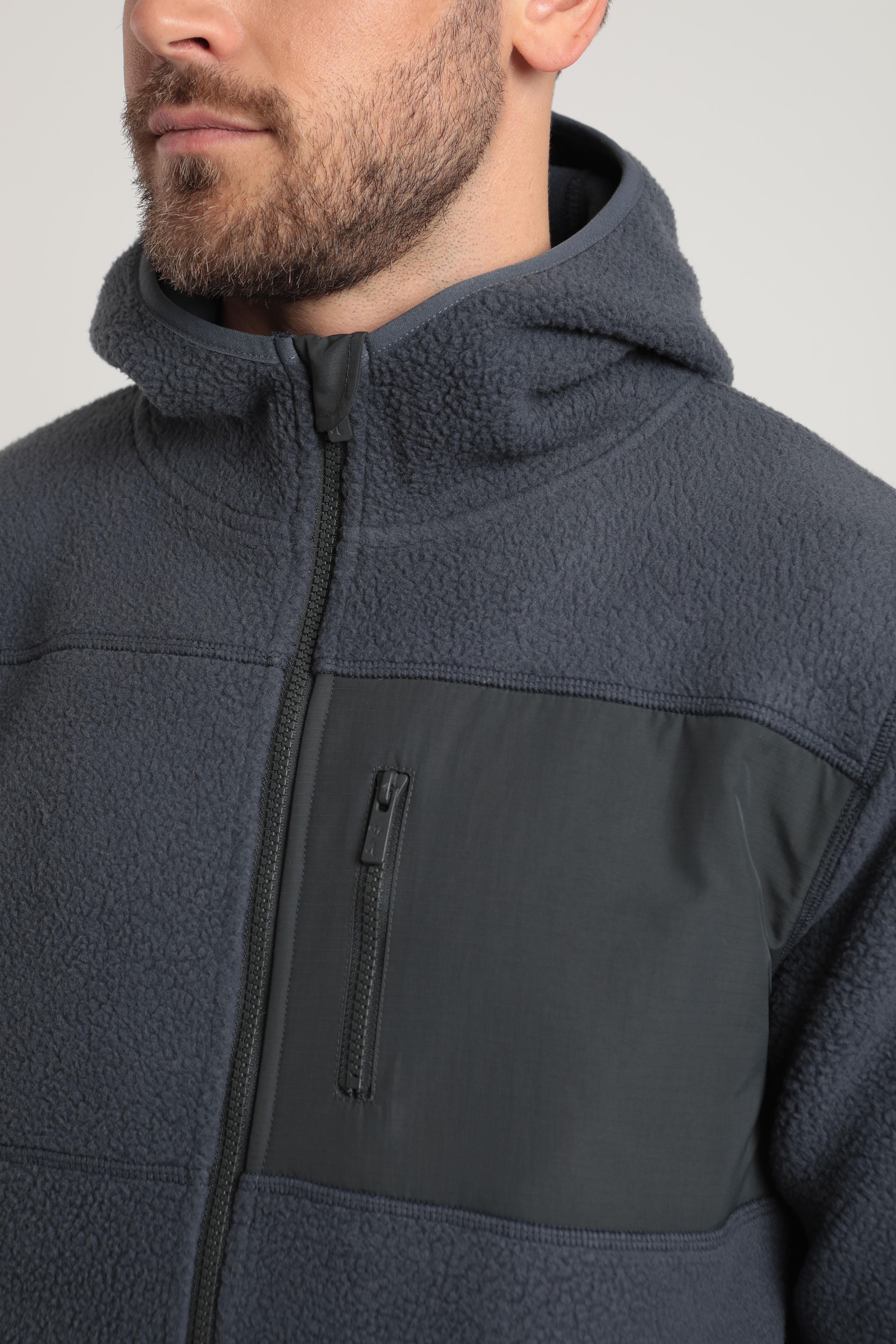 Polar hombre Miscanti azul Poliéster reciclado -1