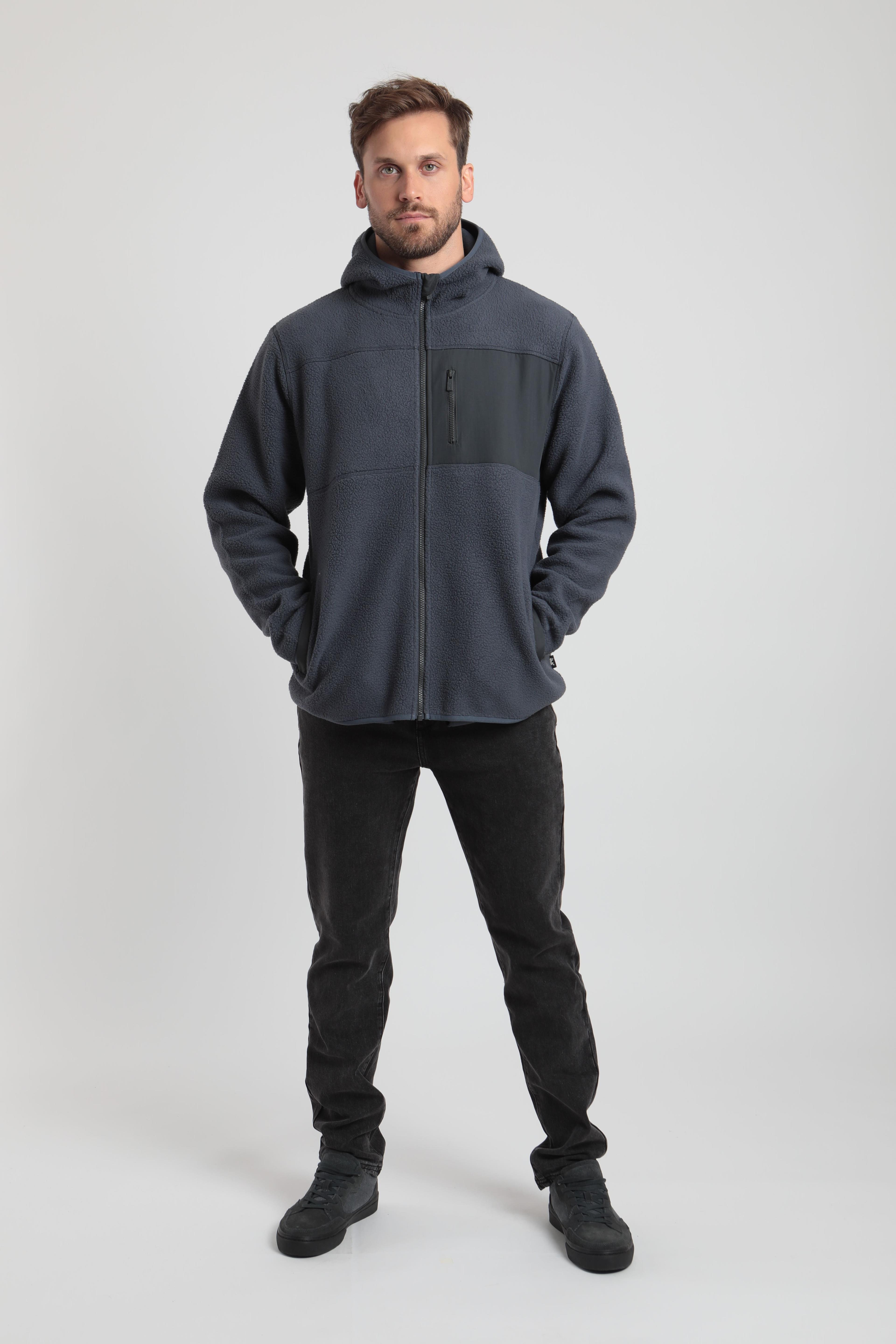 Polar hombre Miscanti azul Poliéster reciclado -3