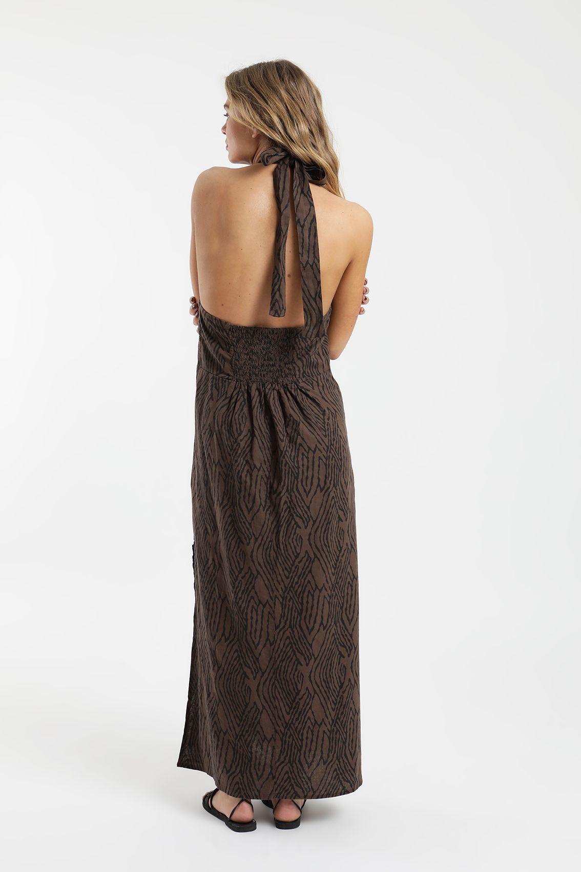 Vestido mujer halter Froens-1