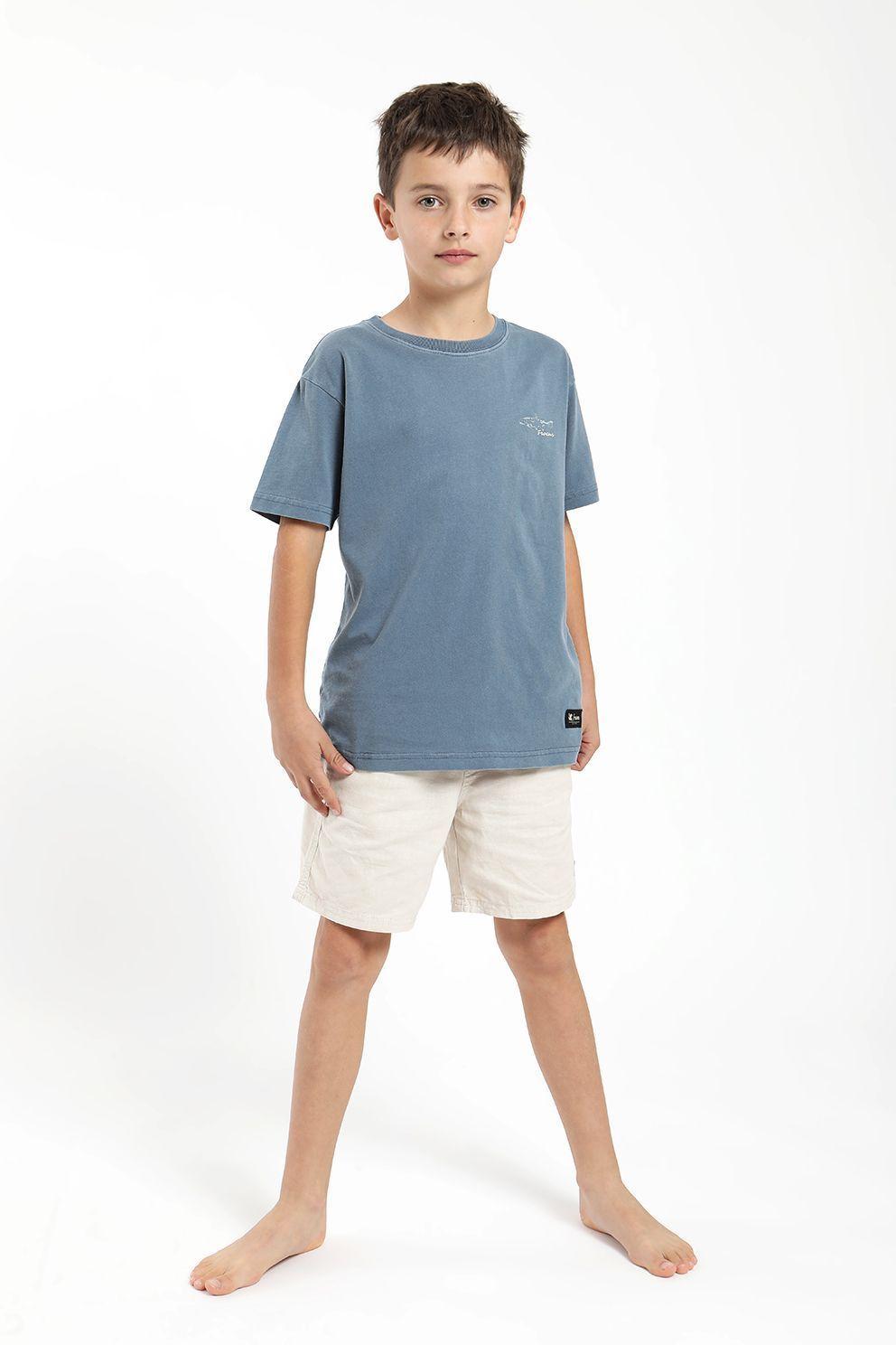 Polera kids manga corta pez Froens-0