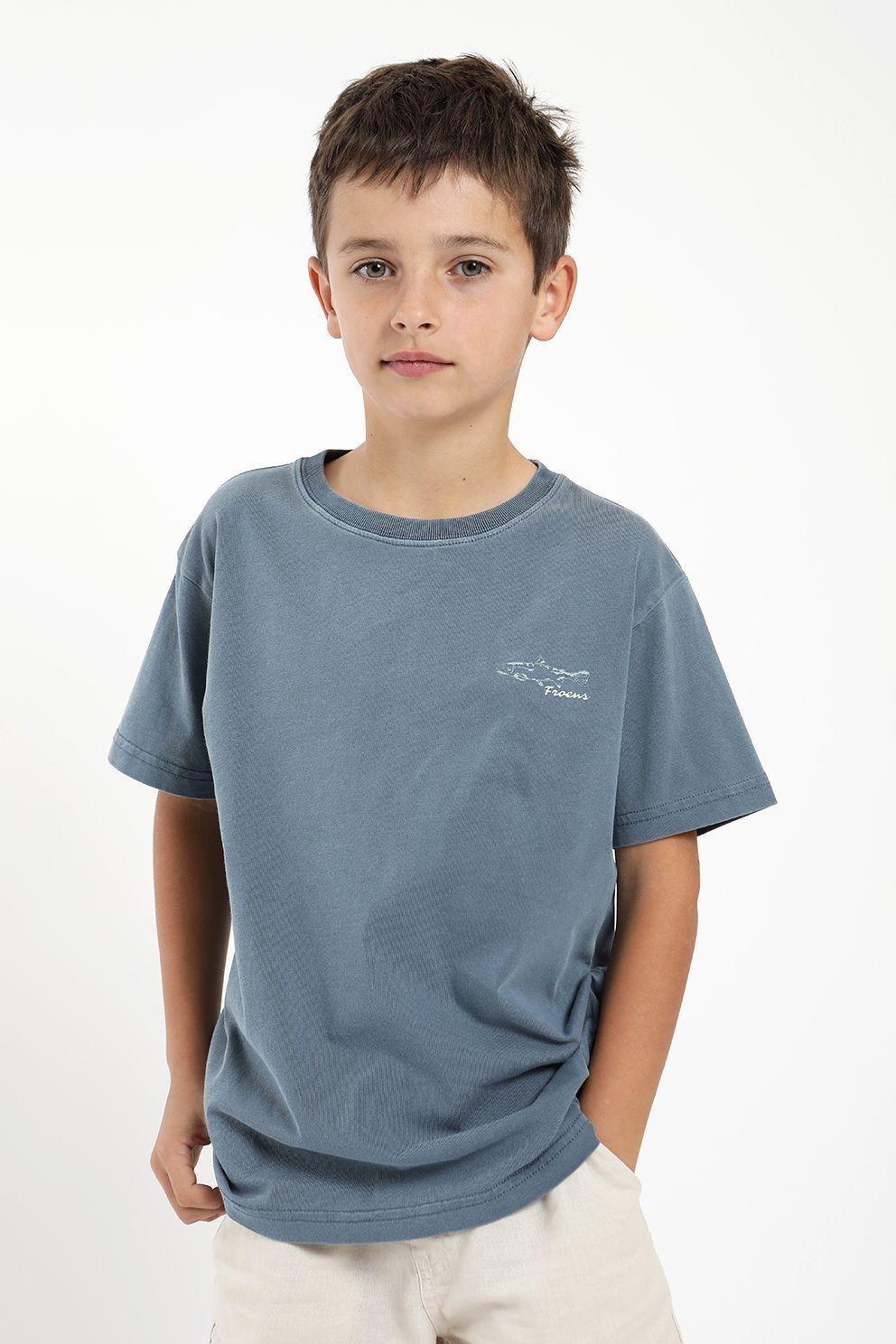 Polera kids manga corta pez Froens-1