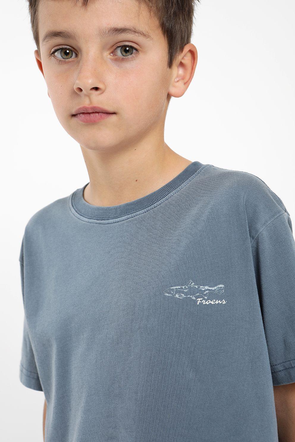 Polera kids manga corta pez Froens-2