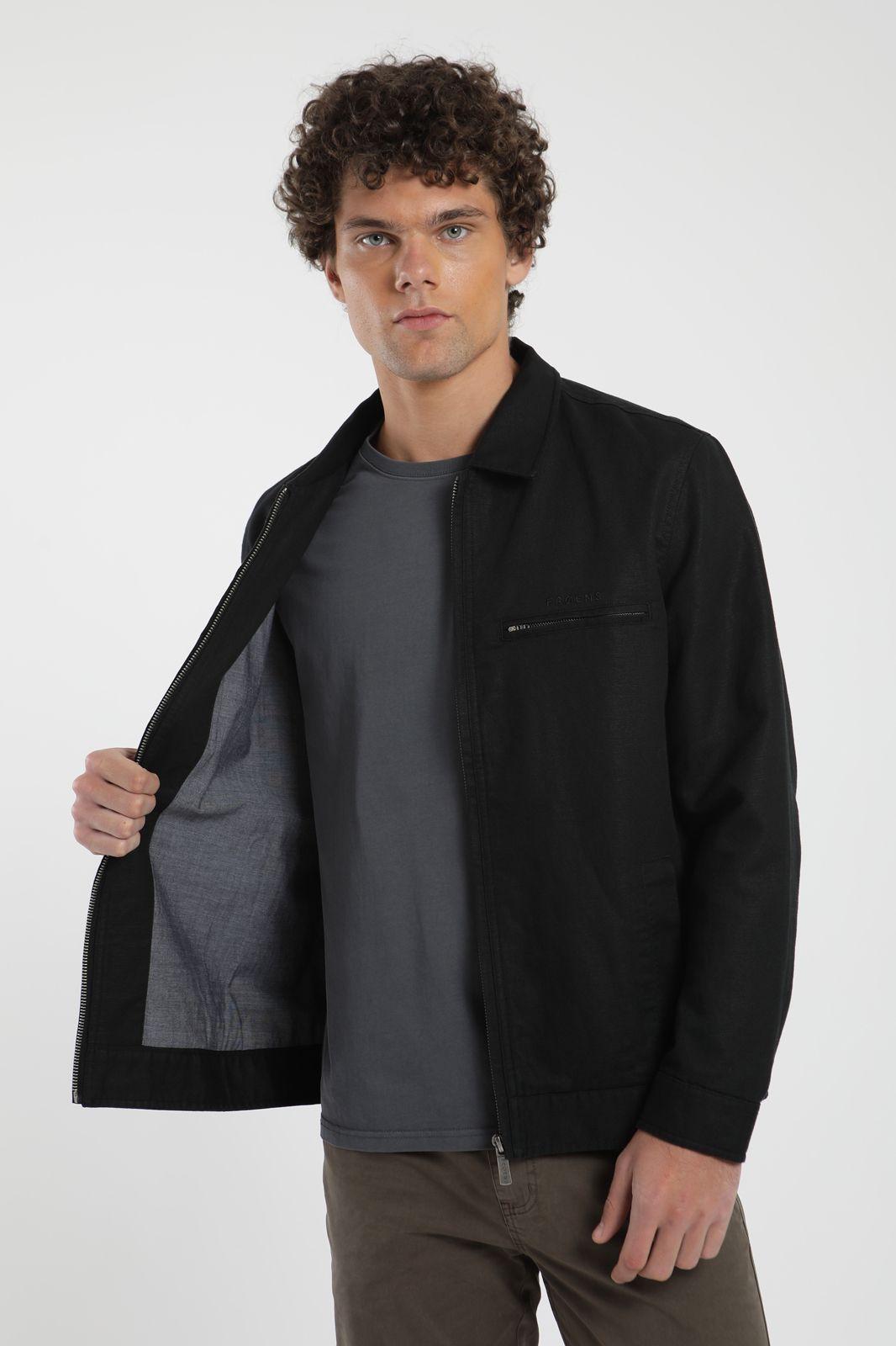 Chaqueta hombre Palma negro Froens-2