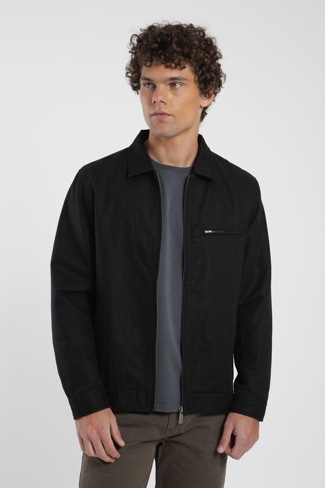 Chaqueta hombre Palma negro Froens-3