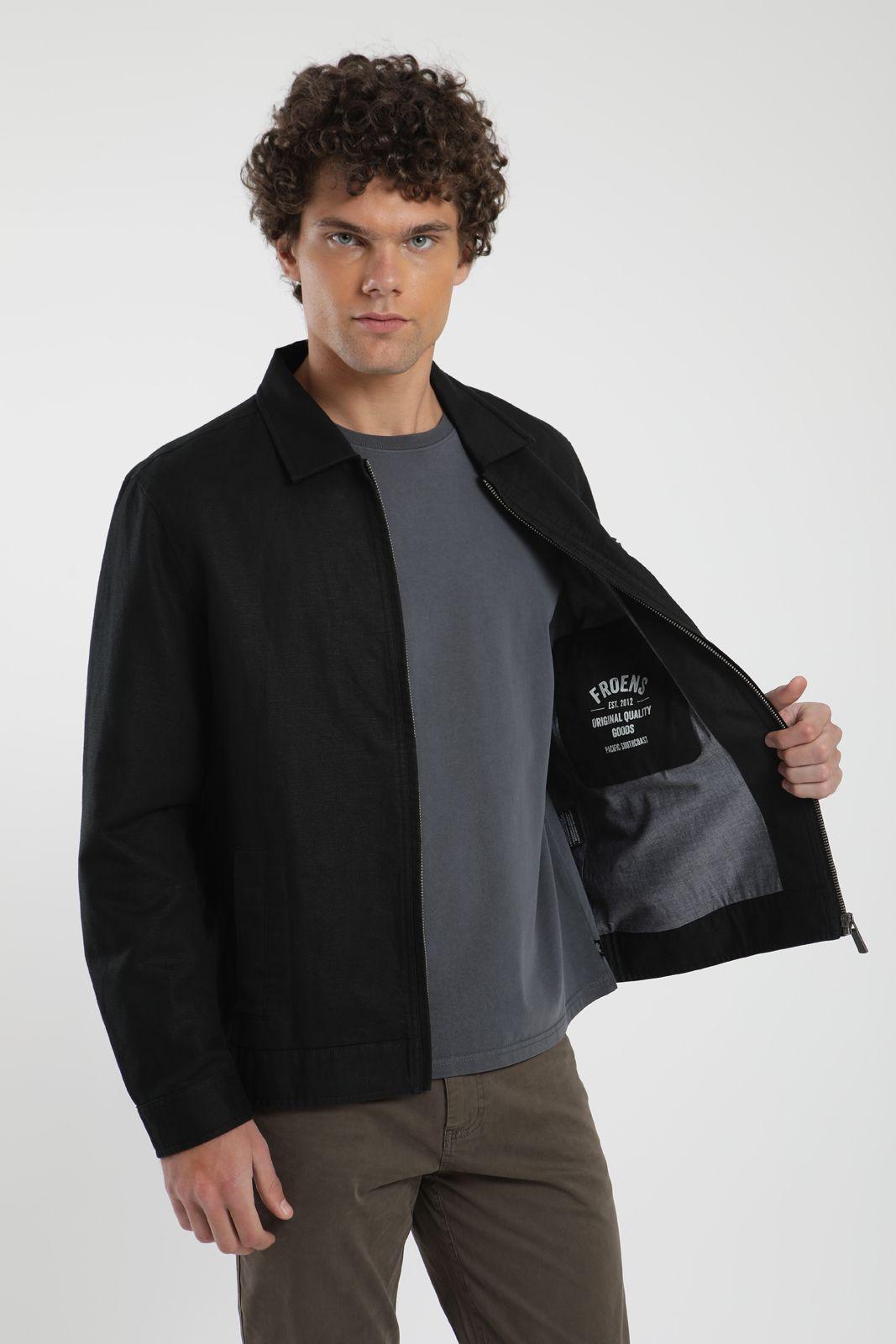 Chaqueta hombre Palma negro Froens-5