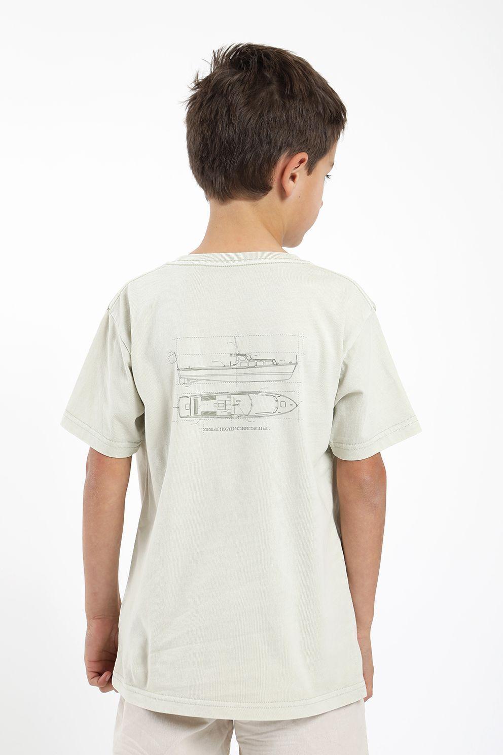 Polera kids manga corta bote Froens-2
