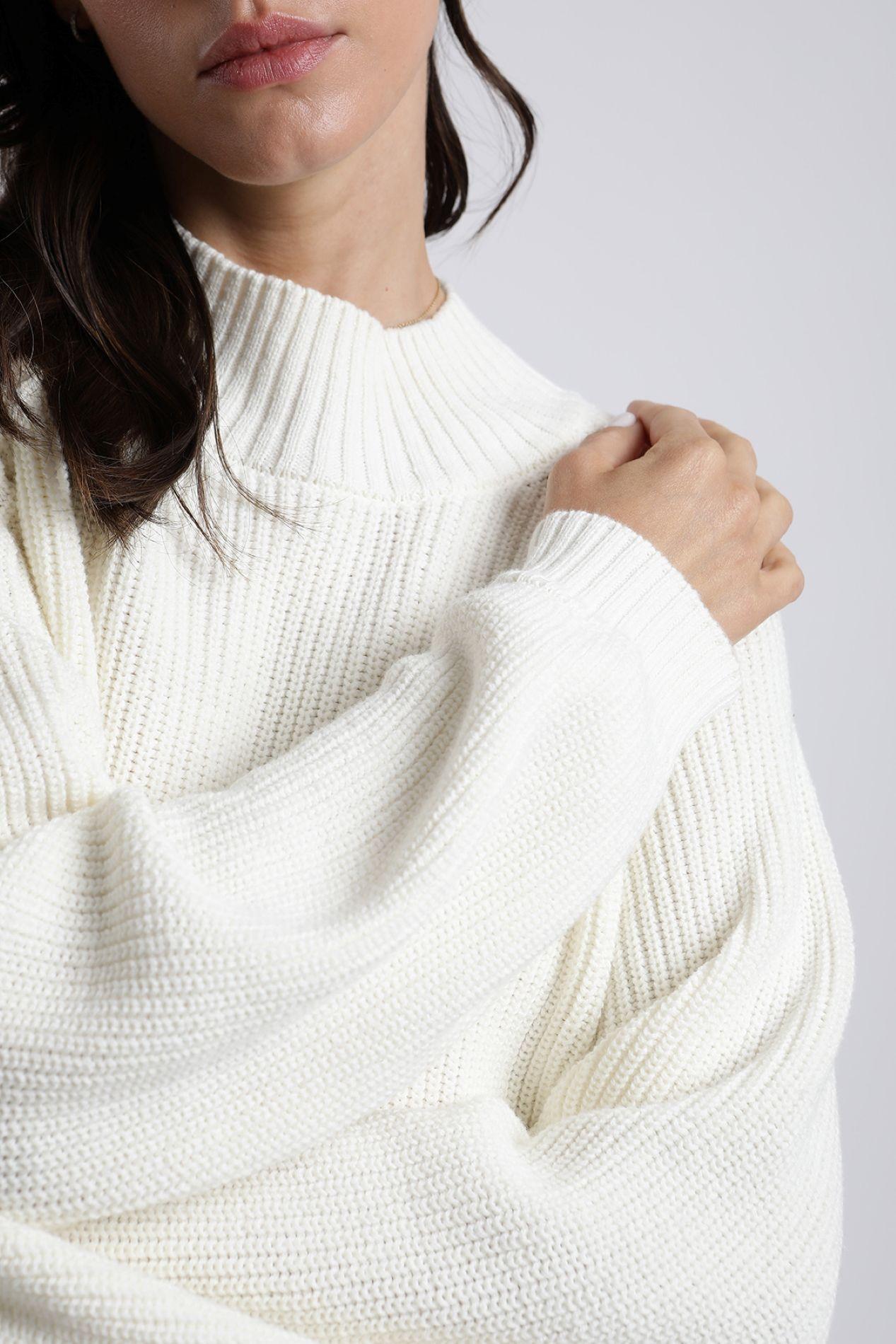 Chaleco mujer Castaño blanco  -1