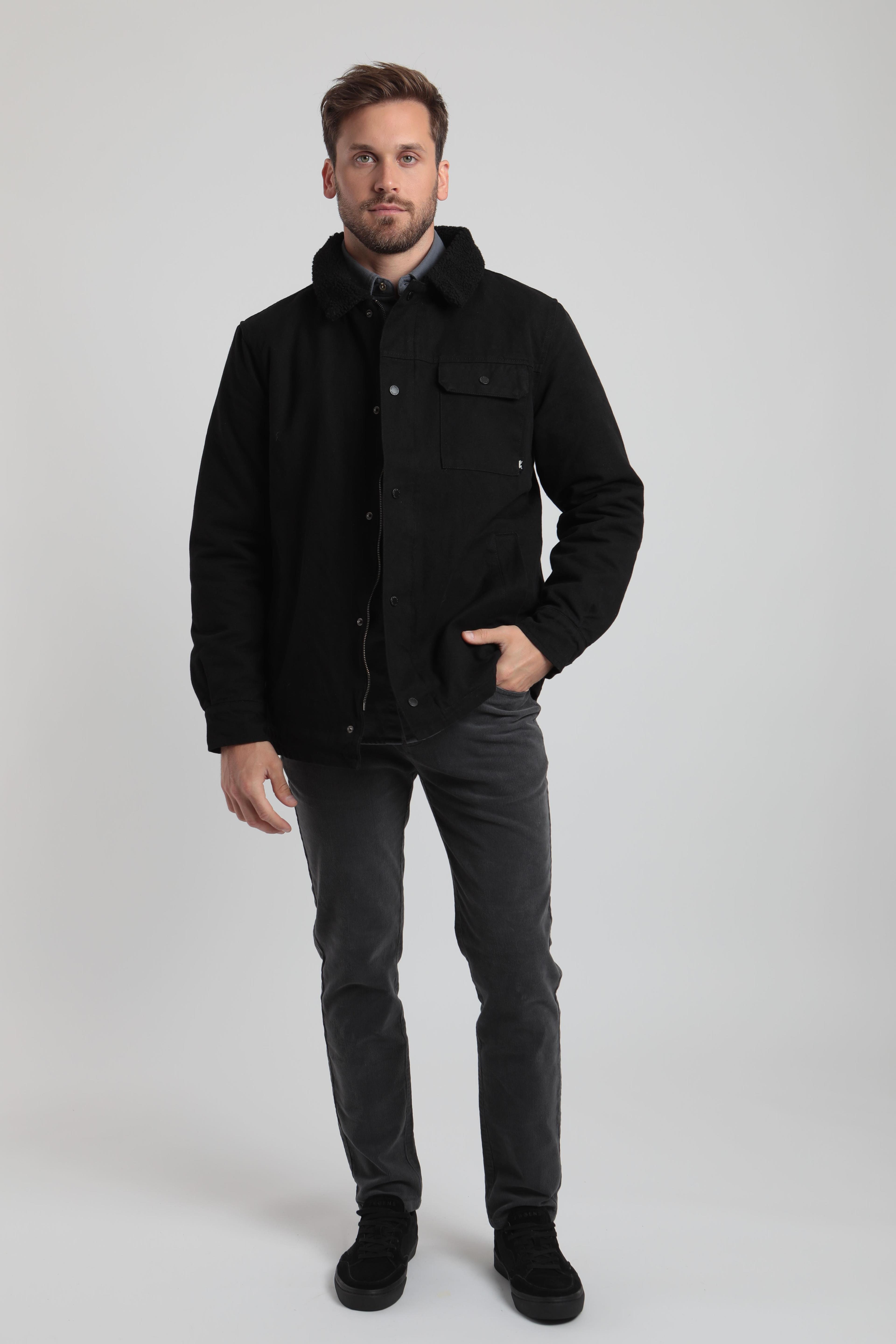 Chaqueta hombre Cali negro -3