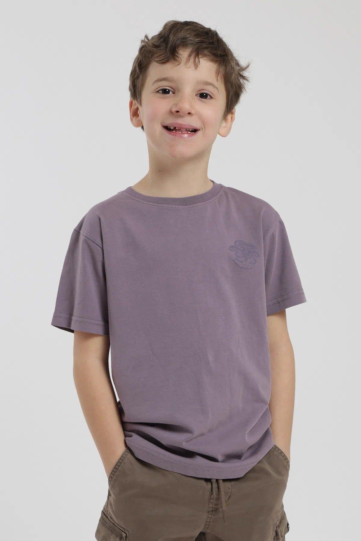 Polera manga corta niño Fungi-0
