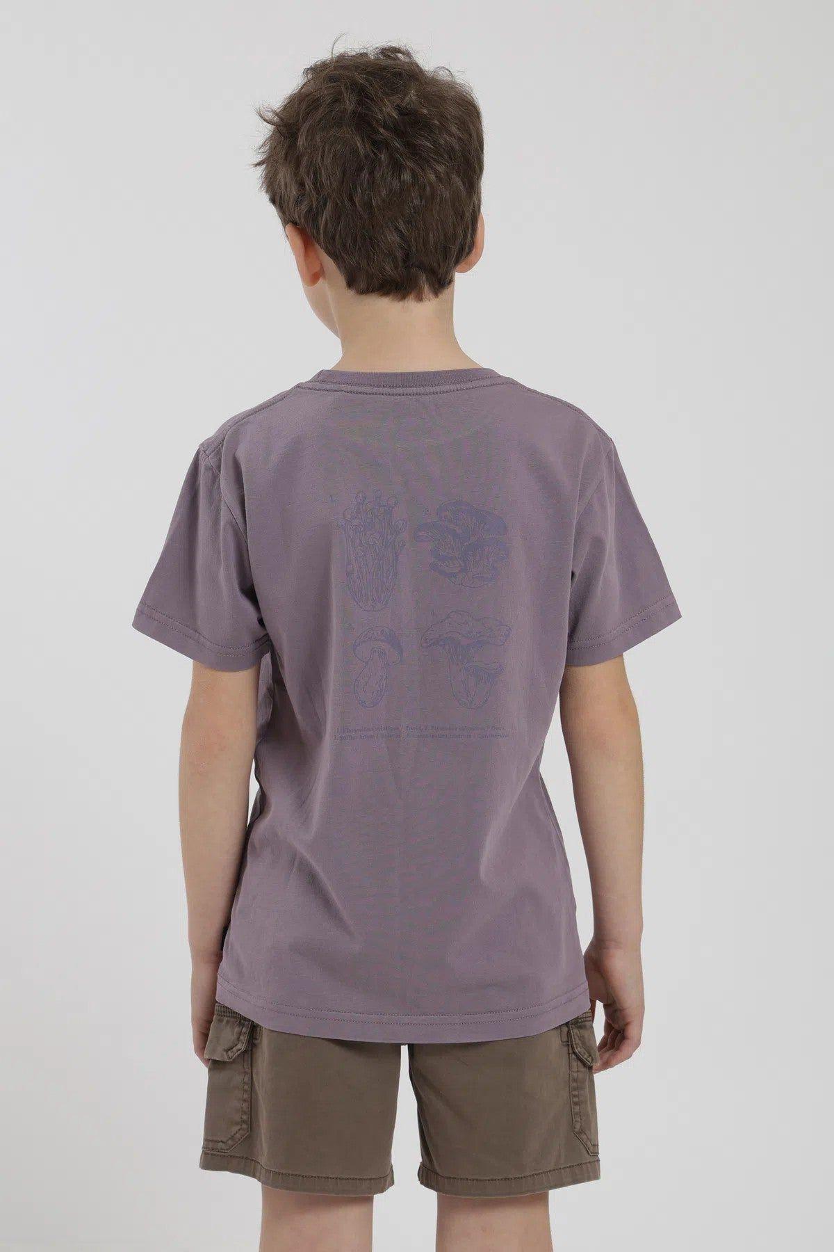 Polera manga corta niño Fungi-2