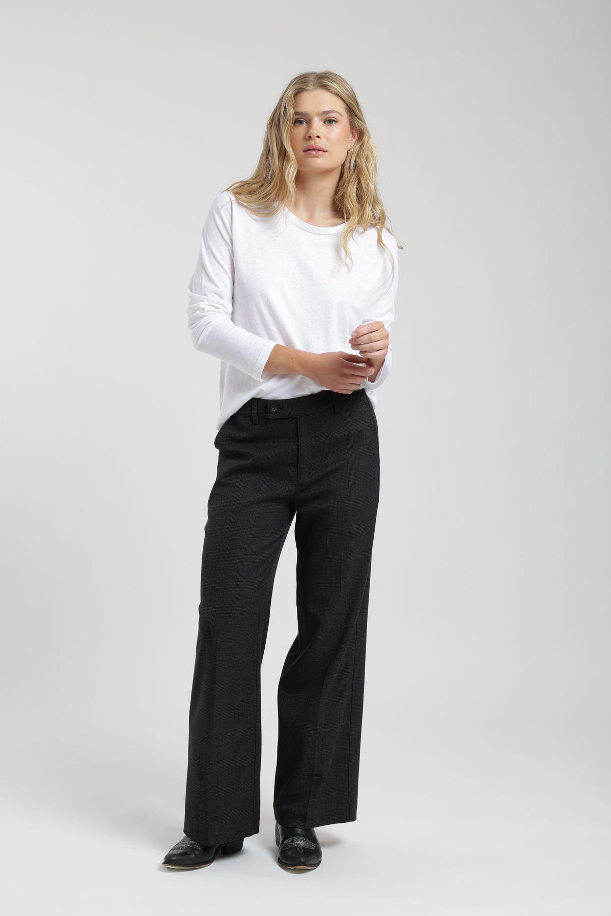 Pantalón mujer Moca grafito Froens-2