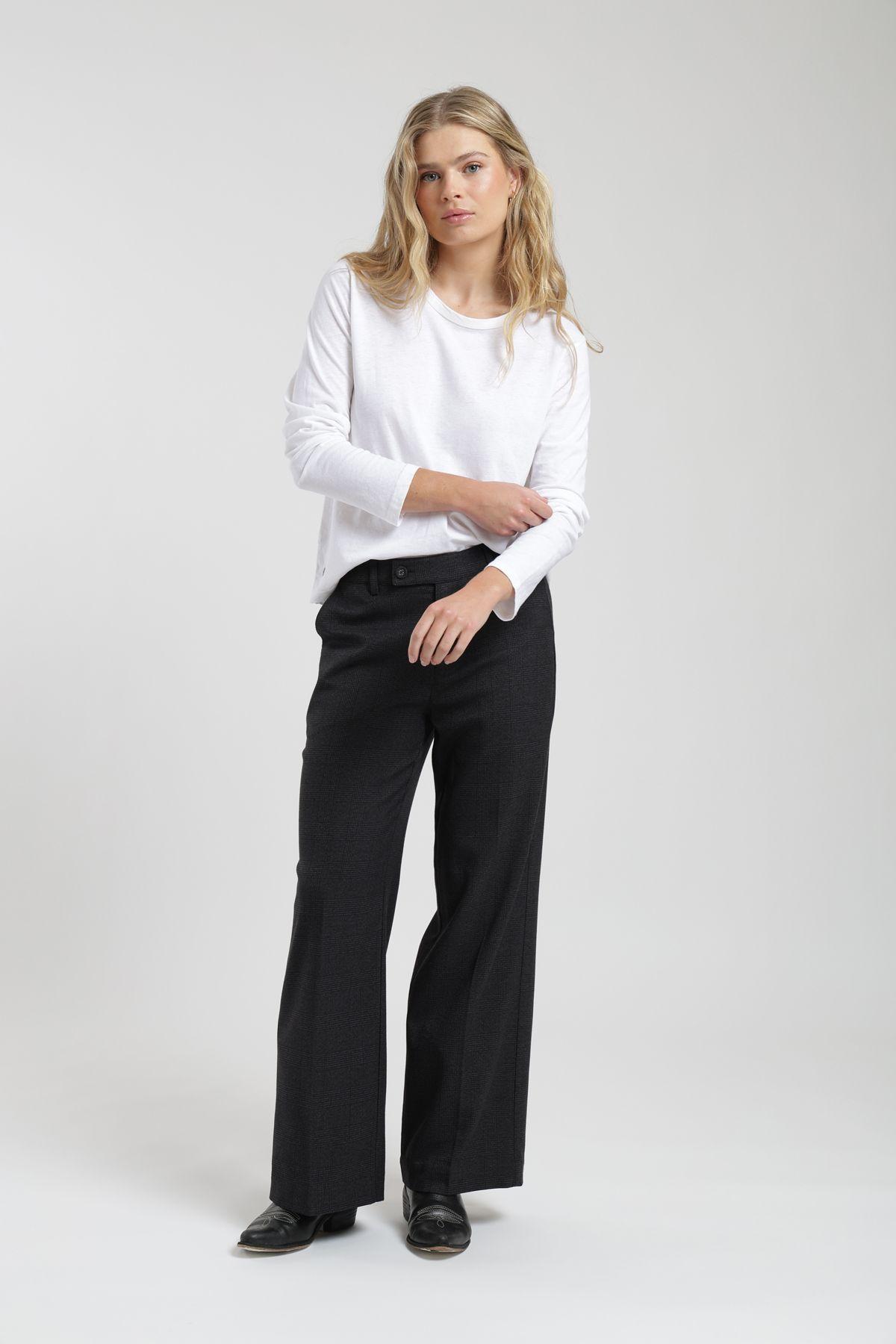 Pantalón mujer Moca grafito Froens-3