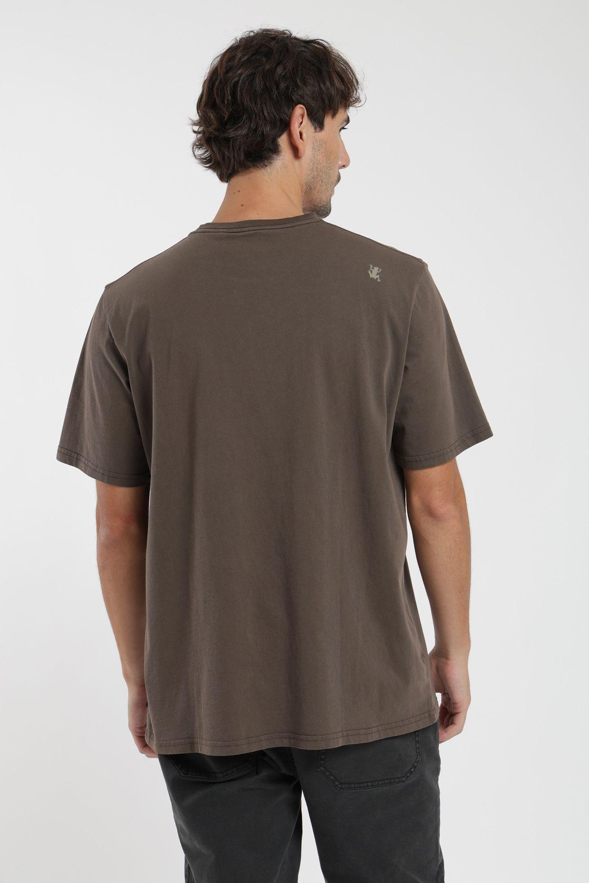 Polera manga corta hombre Bolsillo Froens-2