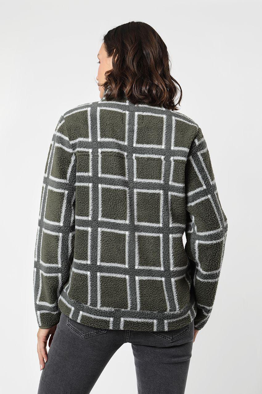 Polar mujer Print verde -4