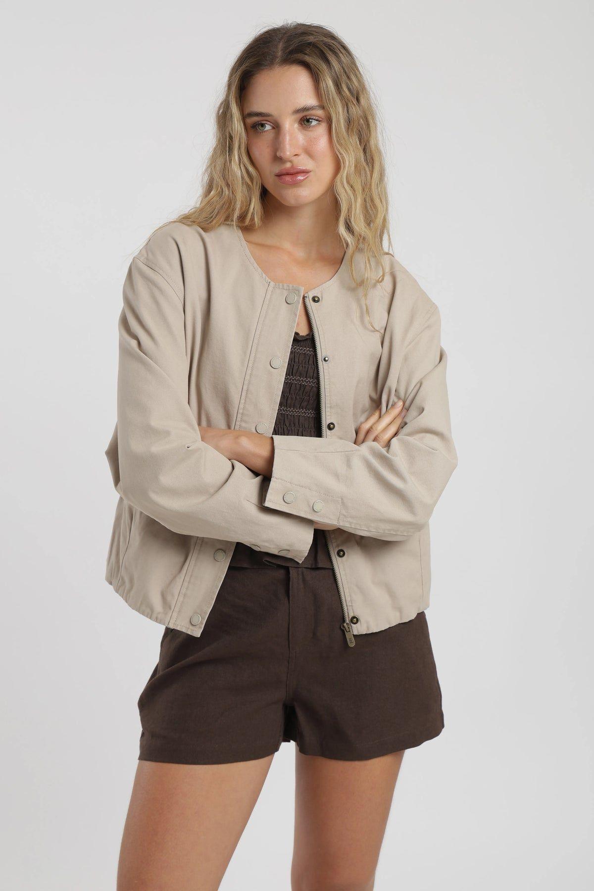Chaqueta mujer bianca-0
