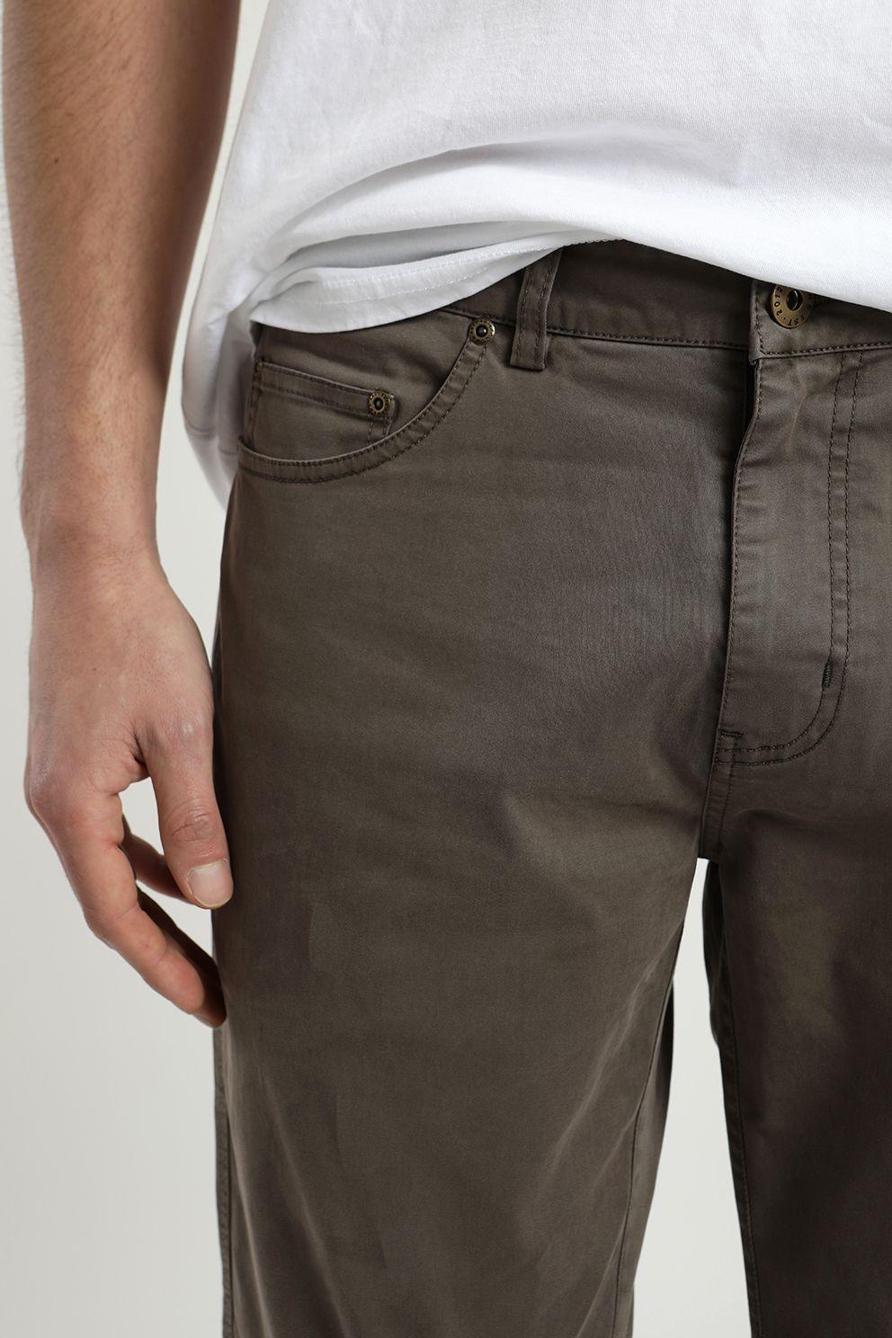 Pantalón hombre Shaper taupe-4