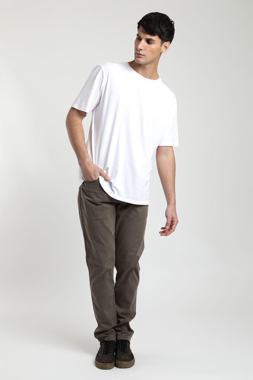 Pantalón hombre Shaper taupe-5