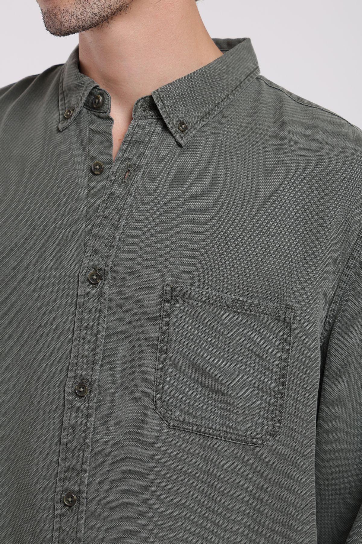 Camisa manga larga  Urban verde Froens-3