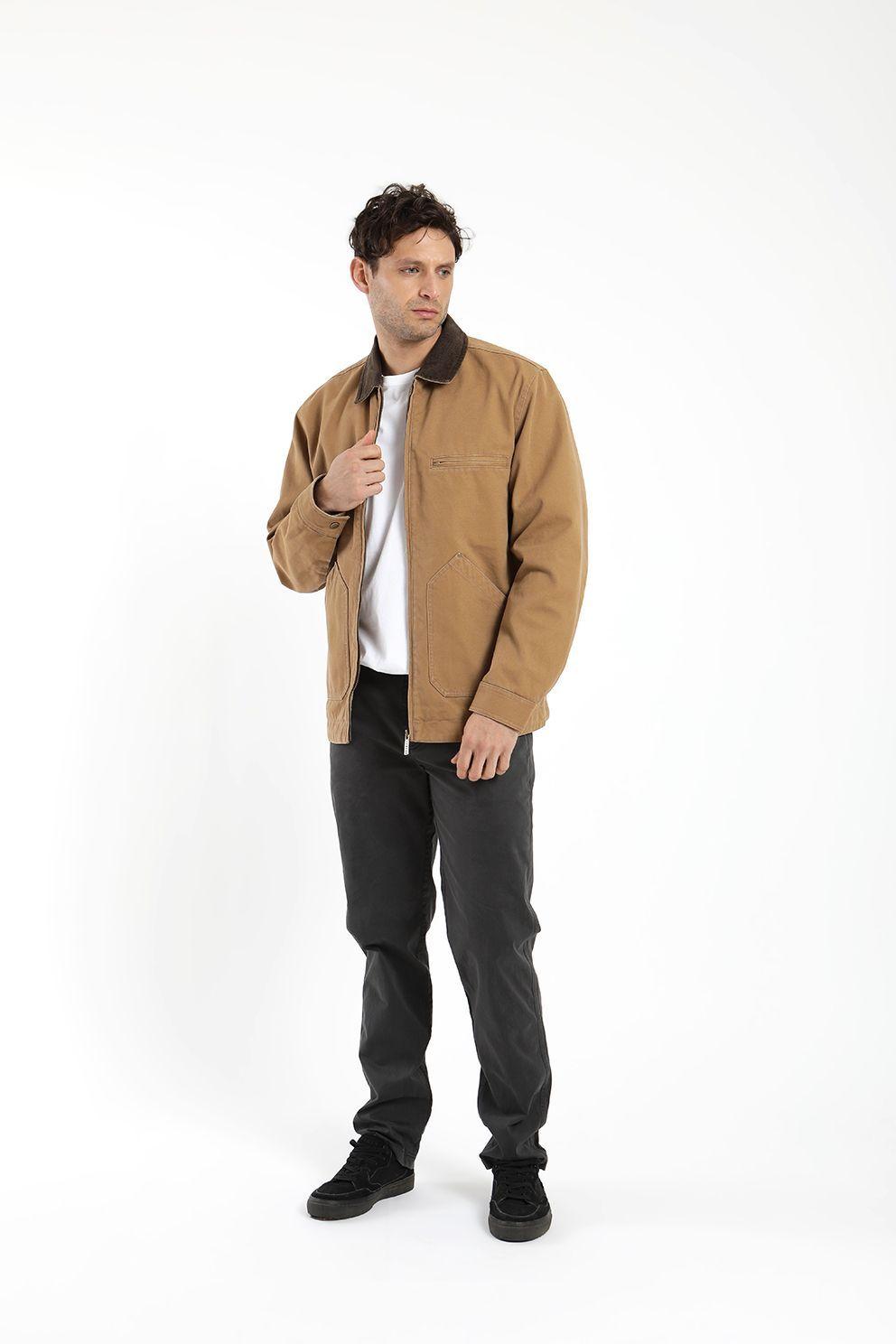 Chaqueta hombre sin gorrro pampa 100% algodón Froens-2