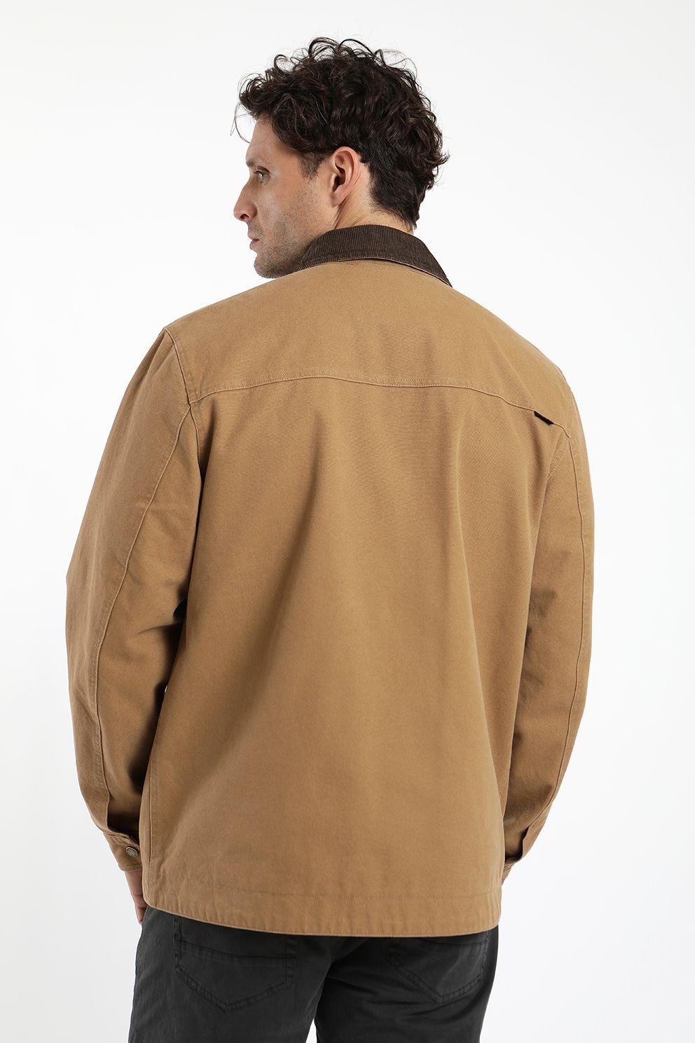 Chaqueta hombre sin gorrro pampa 100% algodón Froens-3