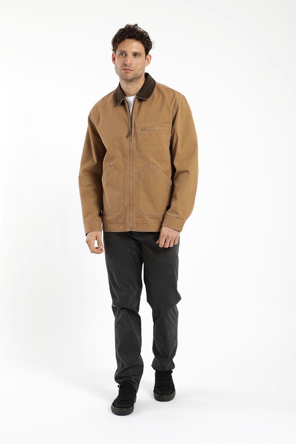 Chaqueta hombre sin gorrro pampa 100% algodón Froens-6