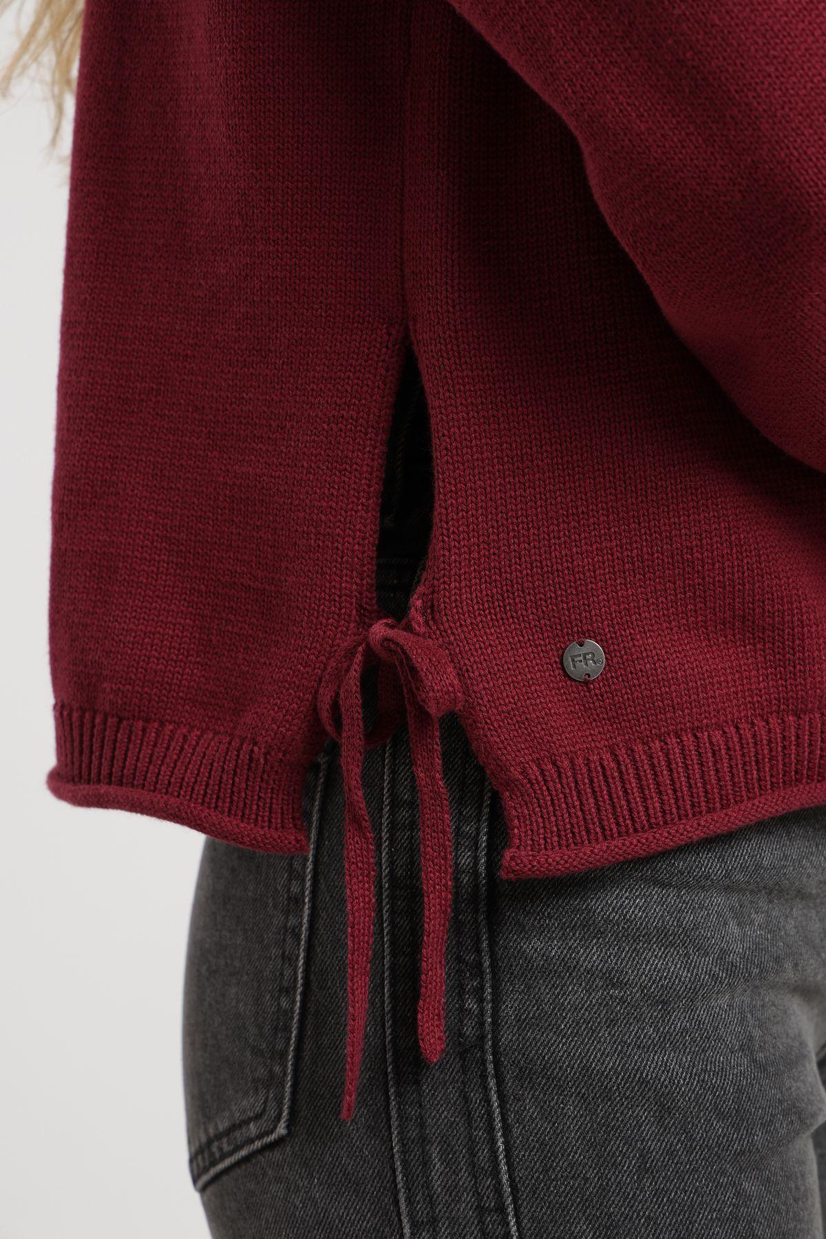 Chaleco mujer Elqui burdeo Froens-3