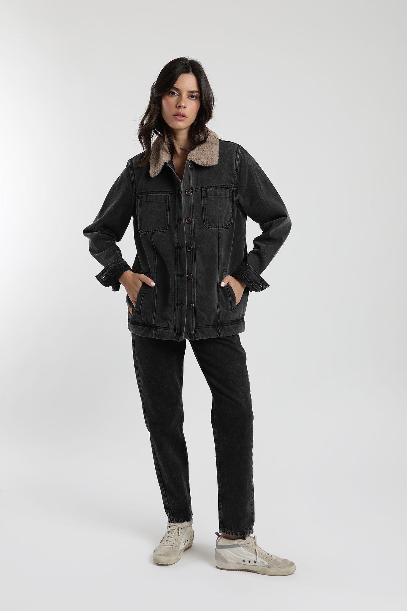 Chaqueta mujer Marea gris  -3