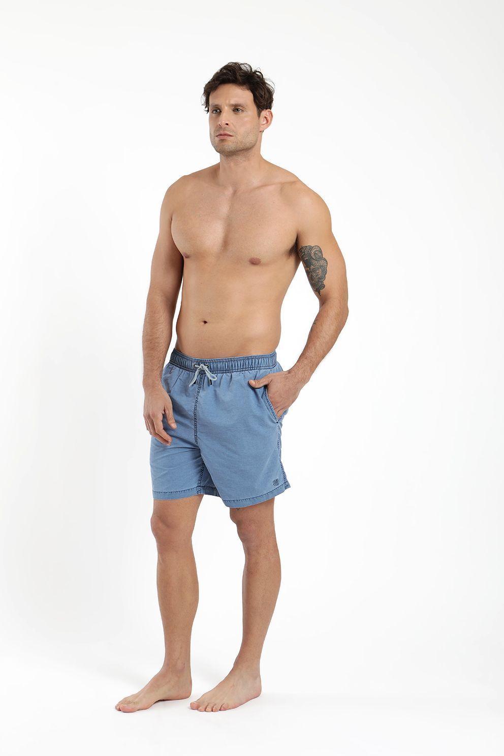 Traje de baño hombre classic solid Froens-2